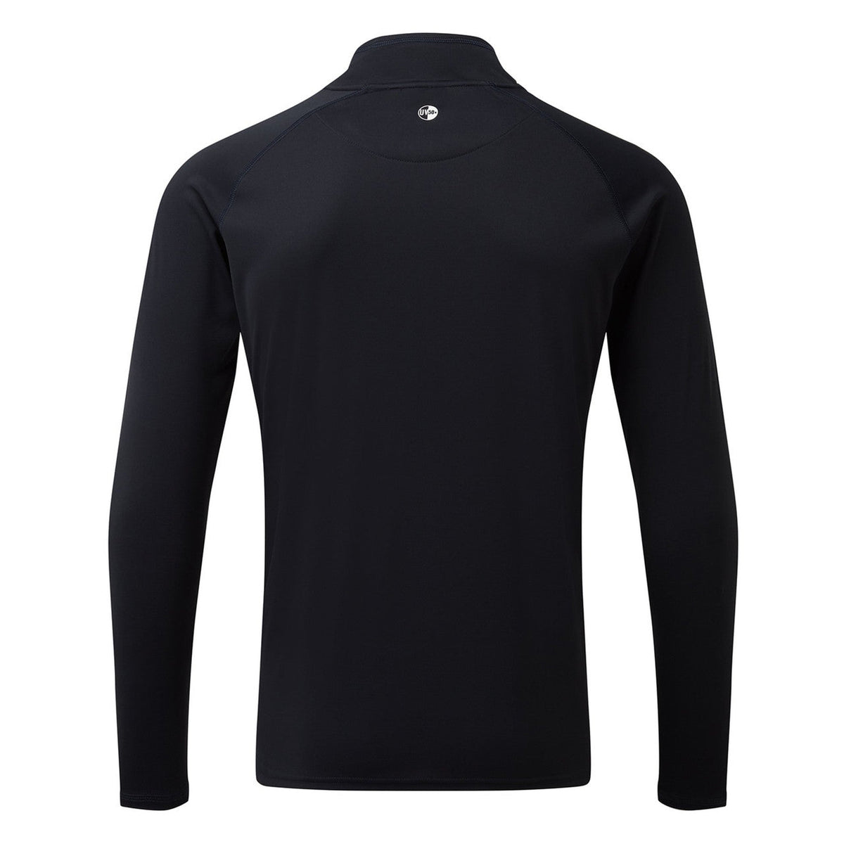 Gill Men’s UV Tec Long Sleeve Zip Tee - Black