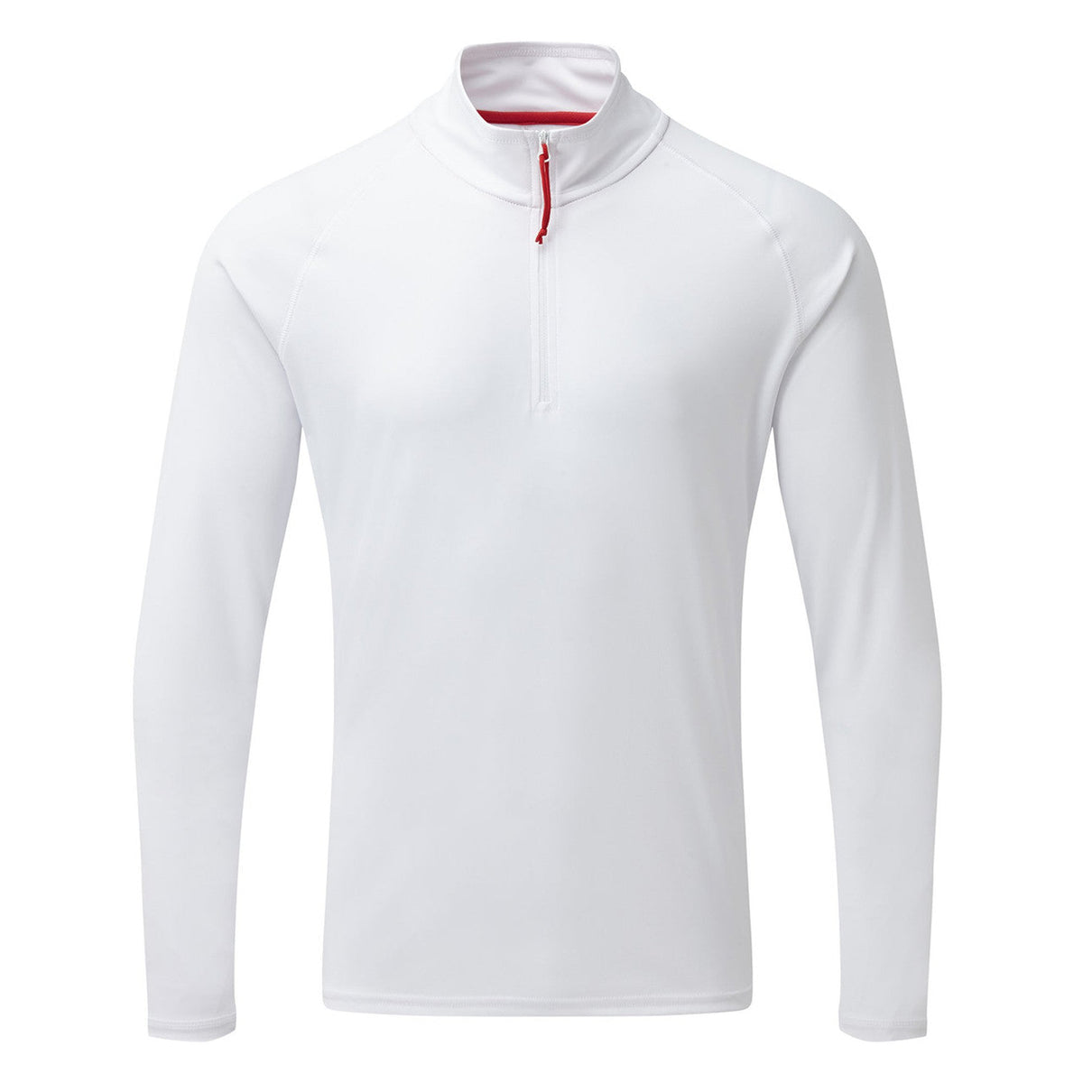Gill Men’s UV Tec Long Sleeve Zip Tee - Black