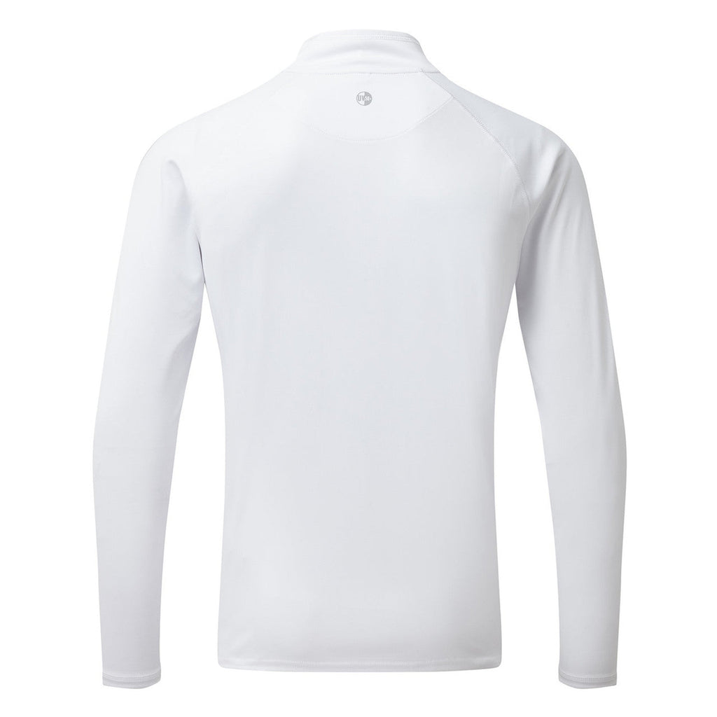 Gill Men’s UV Tec Long Sleeve Zip Tee - Black