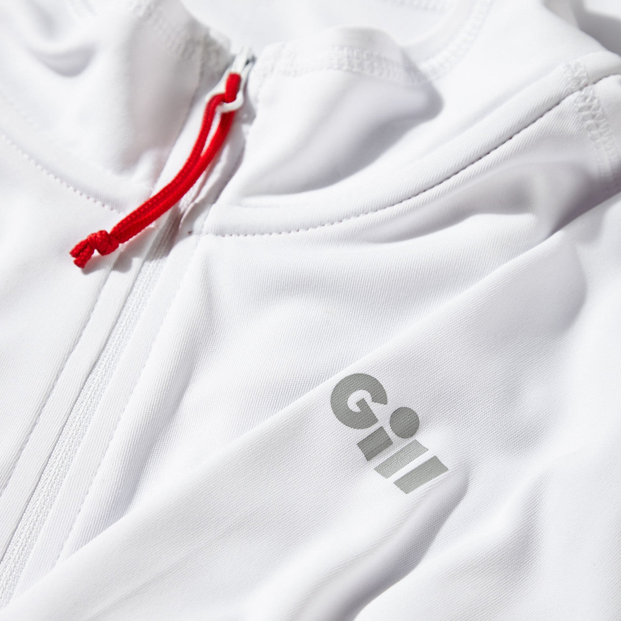 Gill Men’s UV Tec Long Sleeve Zip Tee Black