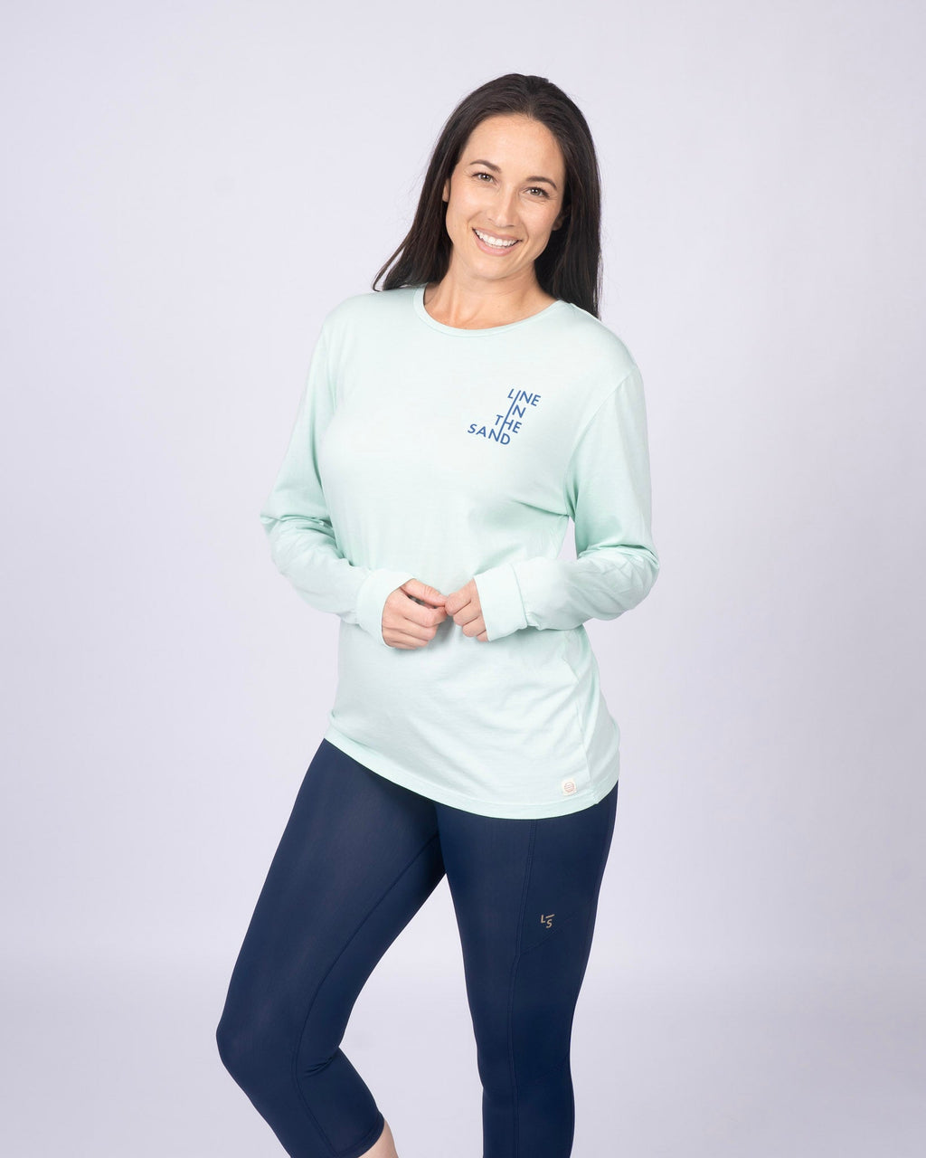 Line In The Sand Unisex Whale Longsleeve