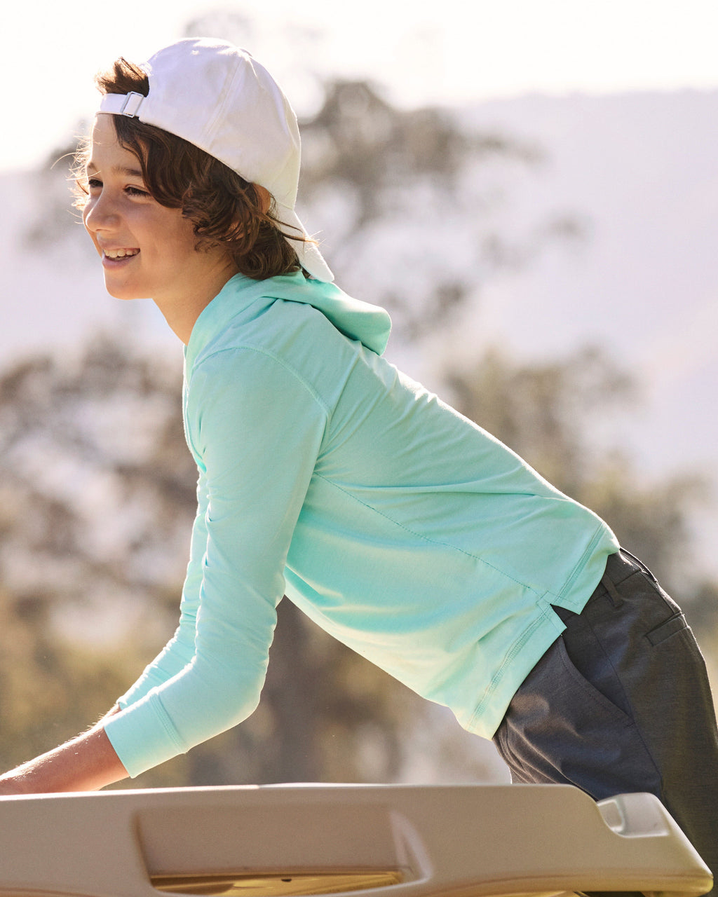 Johnnie-O Durant Jr. Long Sleeve Hooded T-Shirt