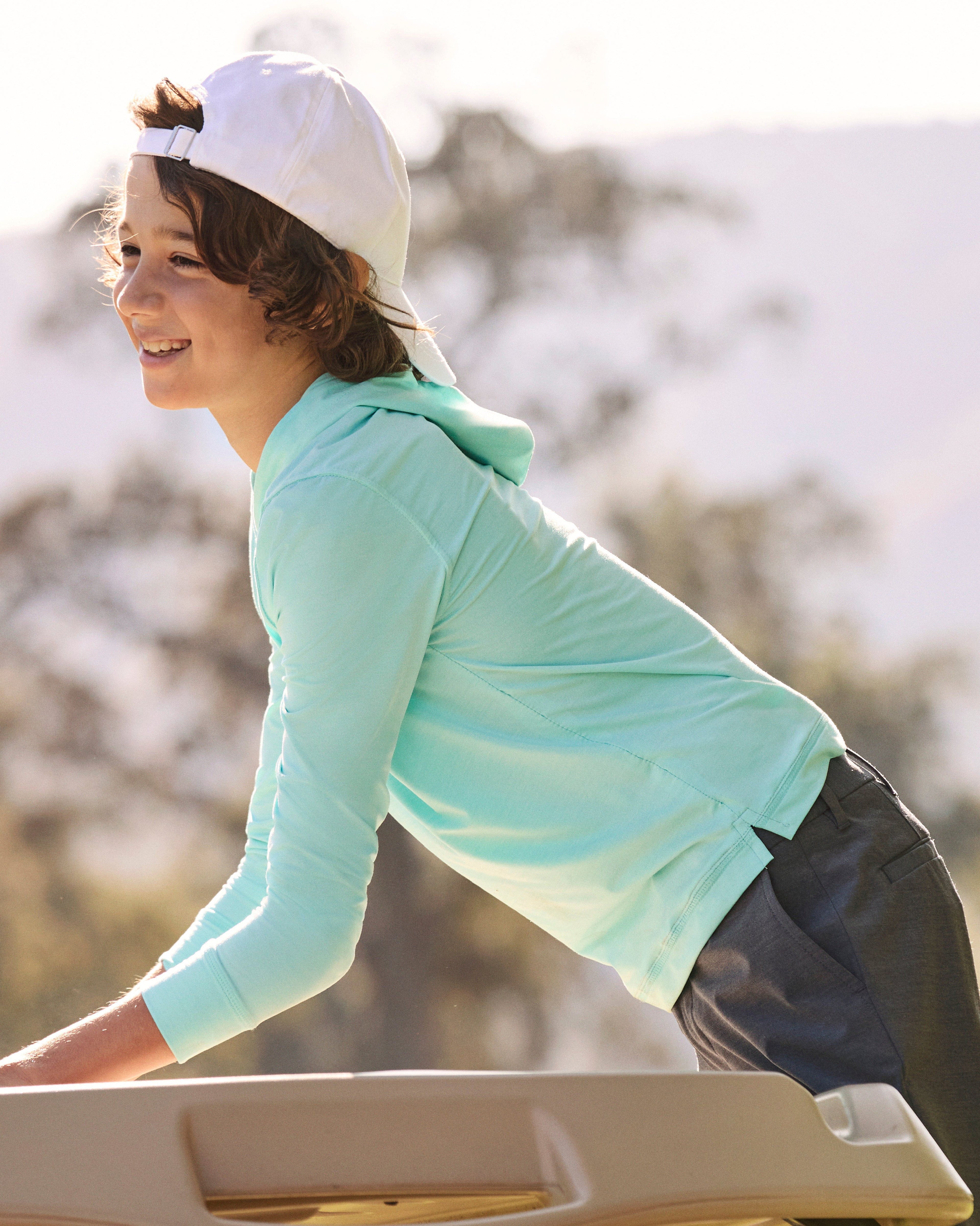 Johnnie-O Durant Jr. Long Sleeve Hooded T-Shirt