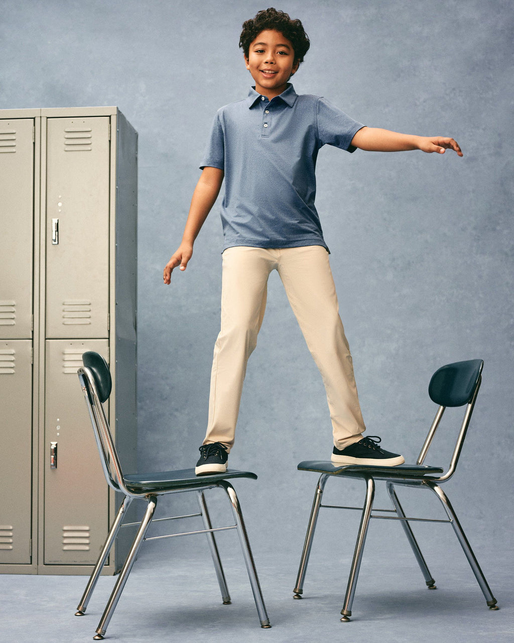 Johnnie-O Performance Jersey Jr. Polo - Birdie