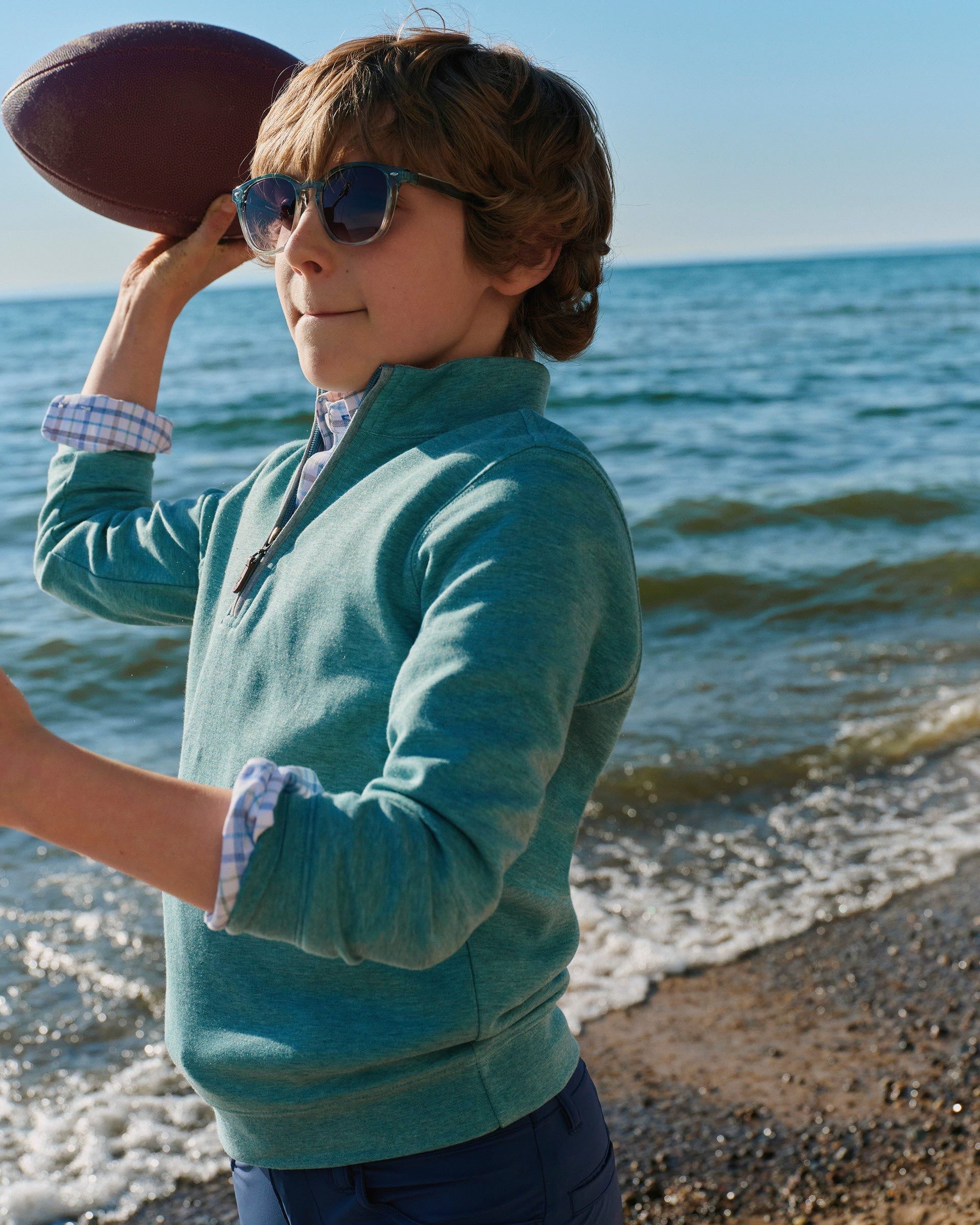 Johnnie-O Sully Jr. 1/4 Zip Pullover