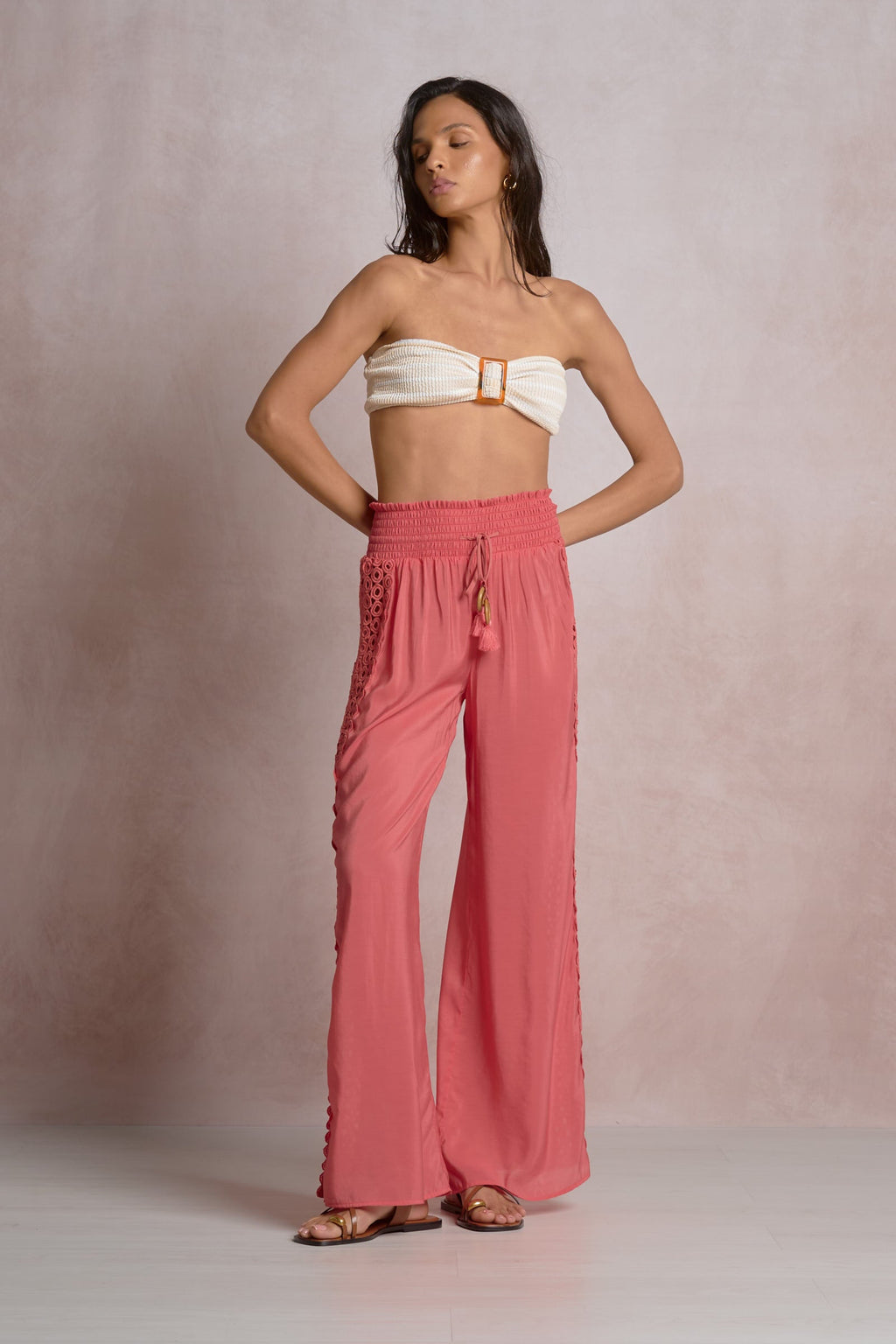 Vida Pant Pink Bright