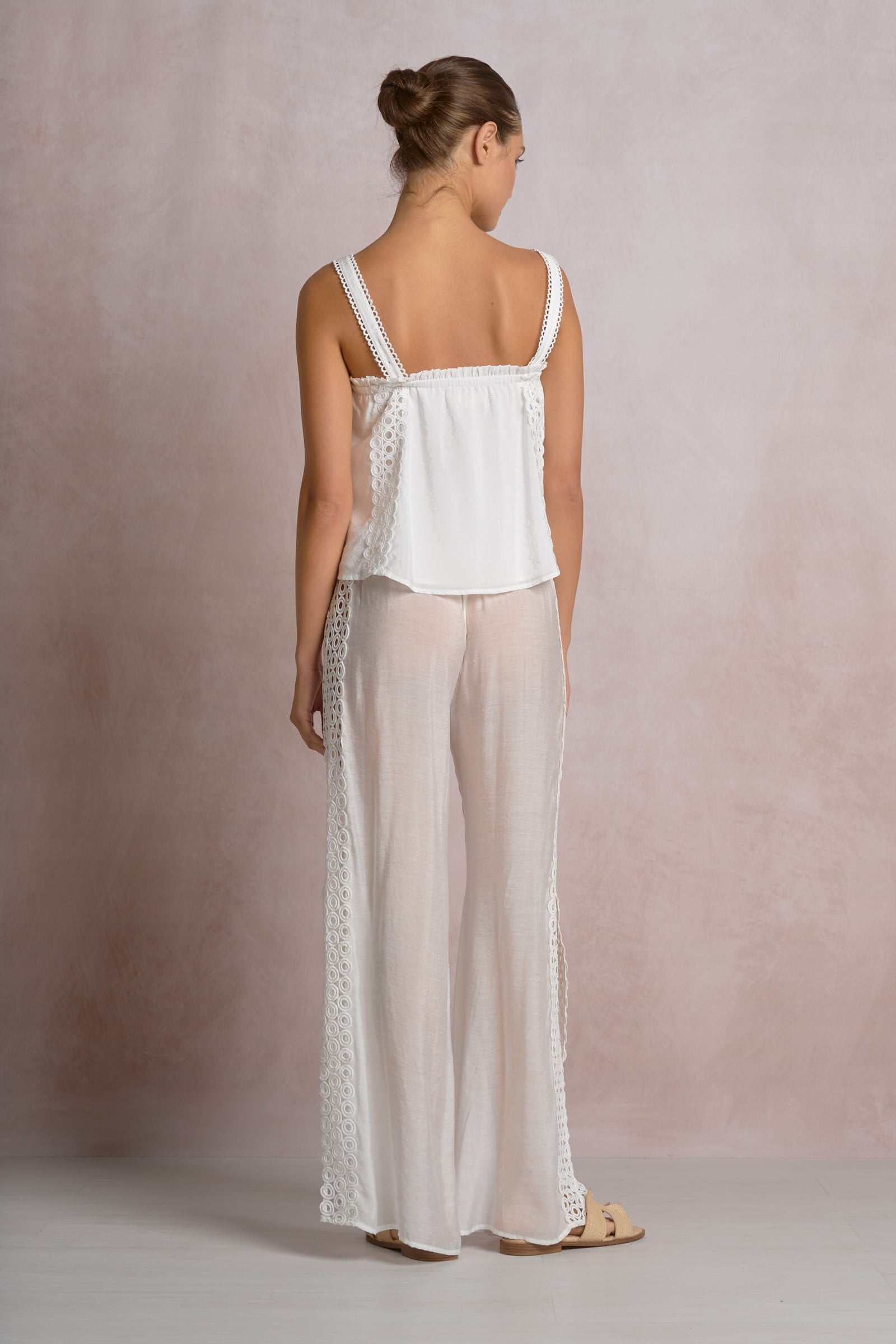 Vida Pant White