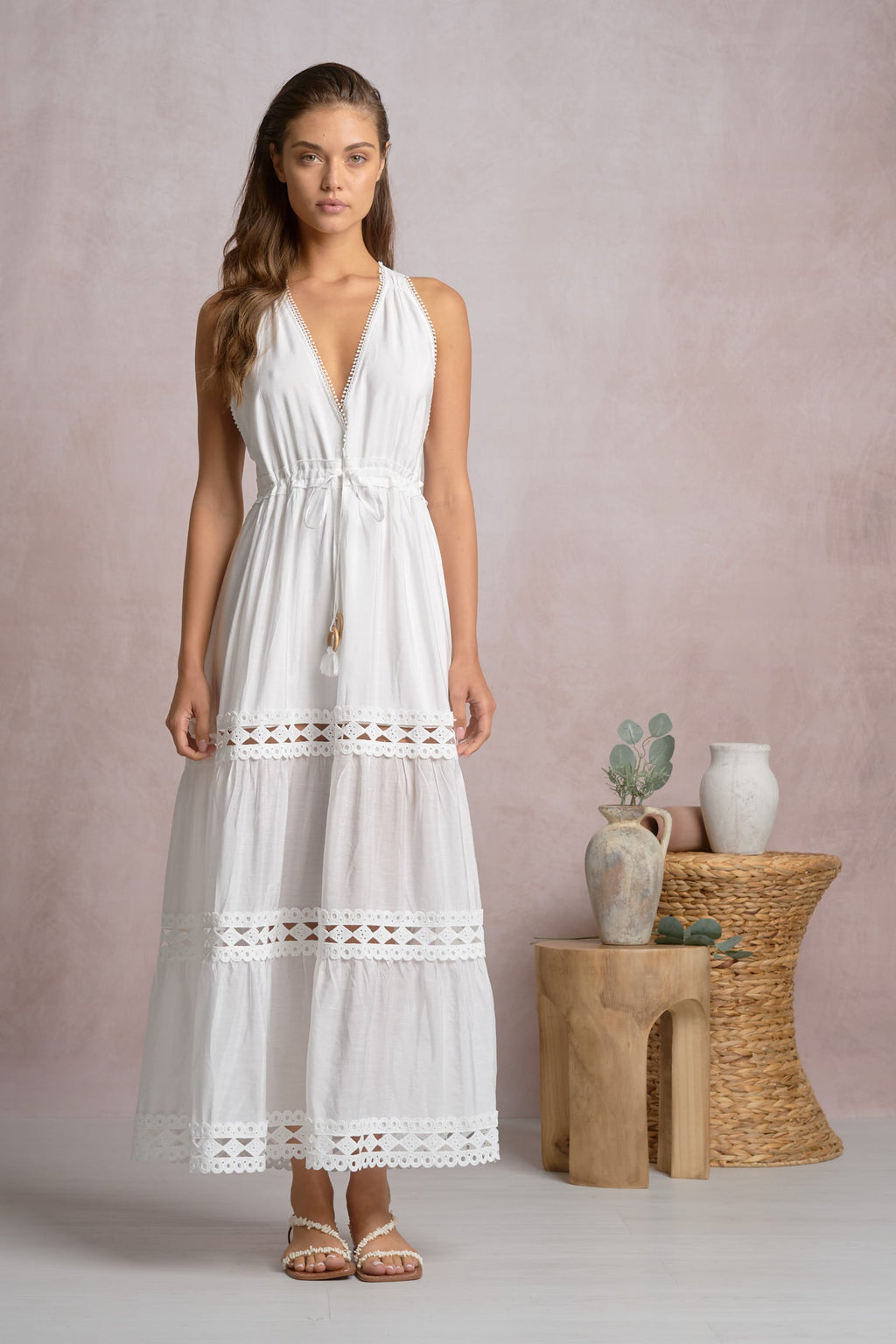 Soraya Maxi White