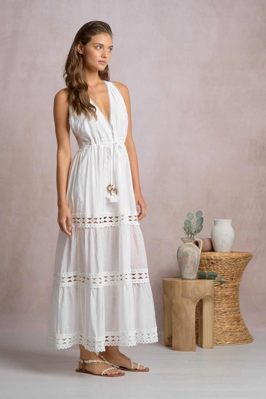 Soraya Maxi White