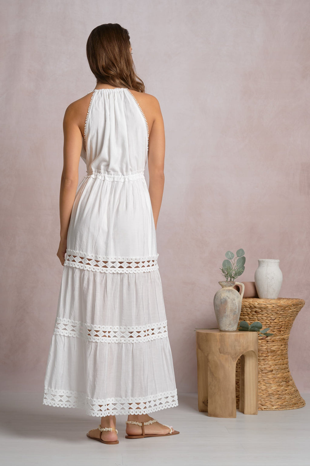 Soraya Maxi White
