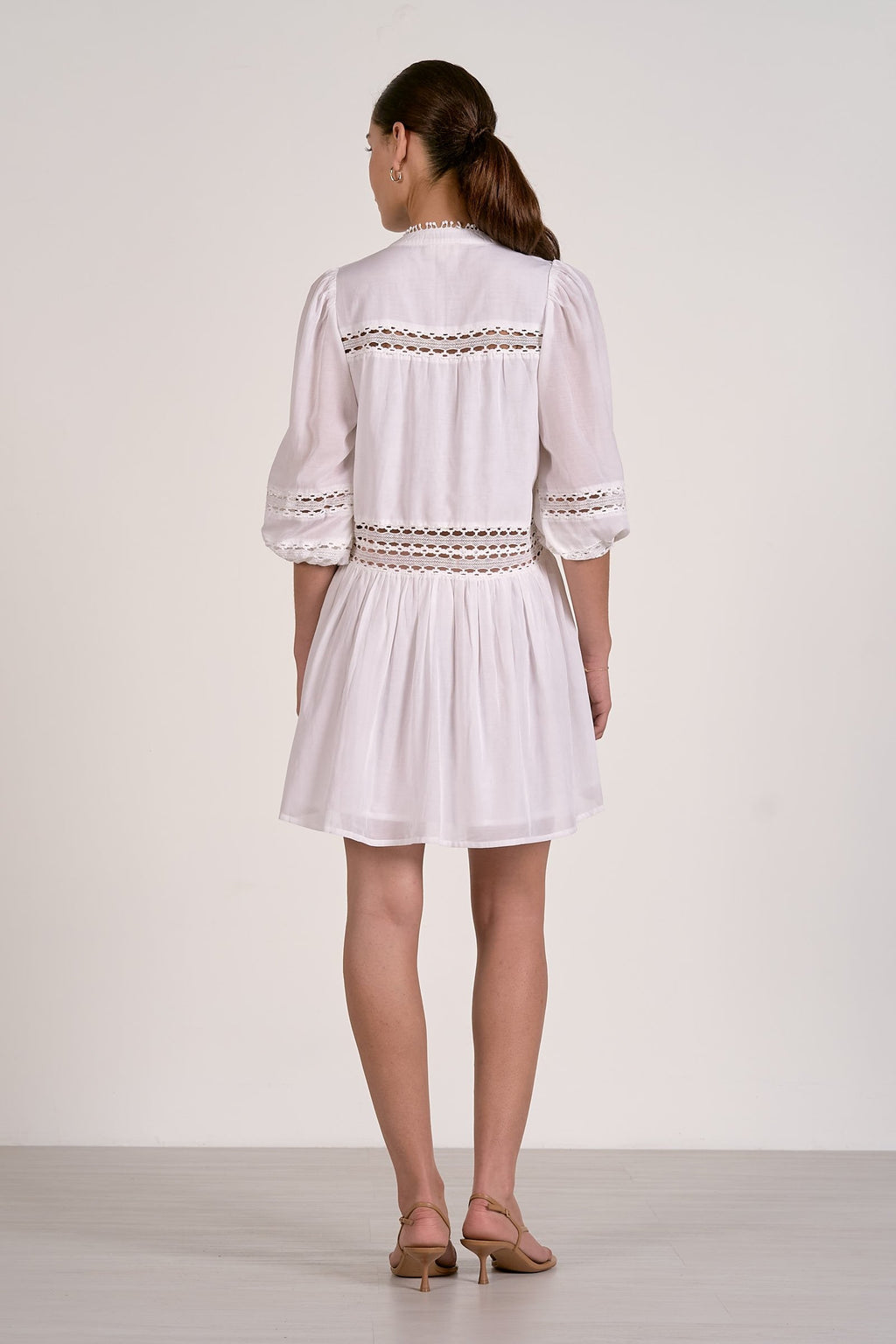 Vienna Dress White