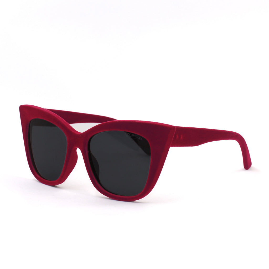 Venice Cateye - Red Velvet Prescription