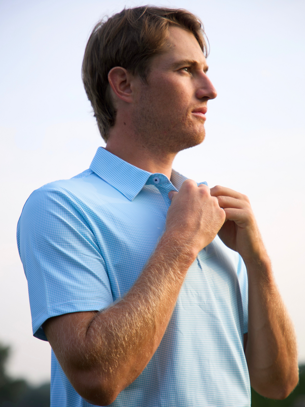 White Water Vineyard Polo, Mist Green 