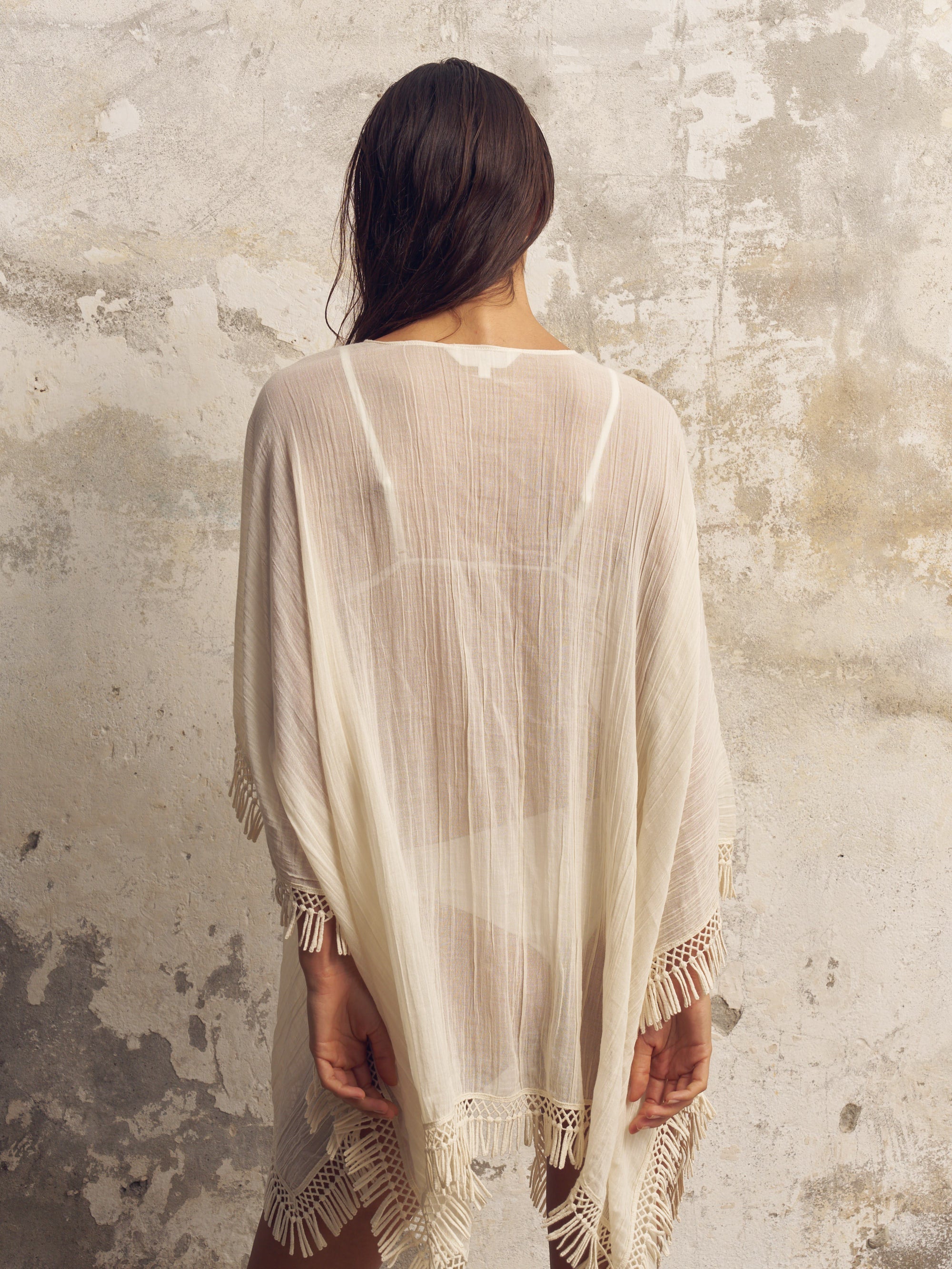 The Handloom Vista Kimono Natural
