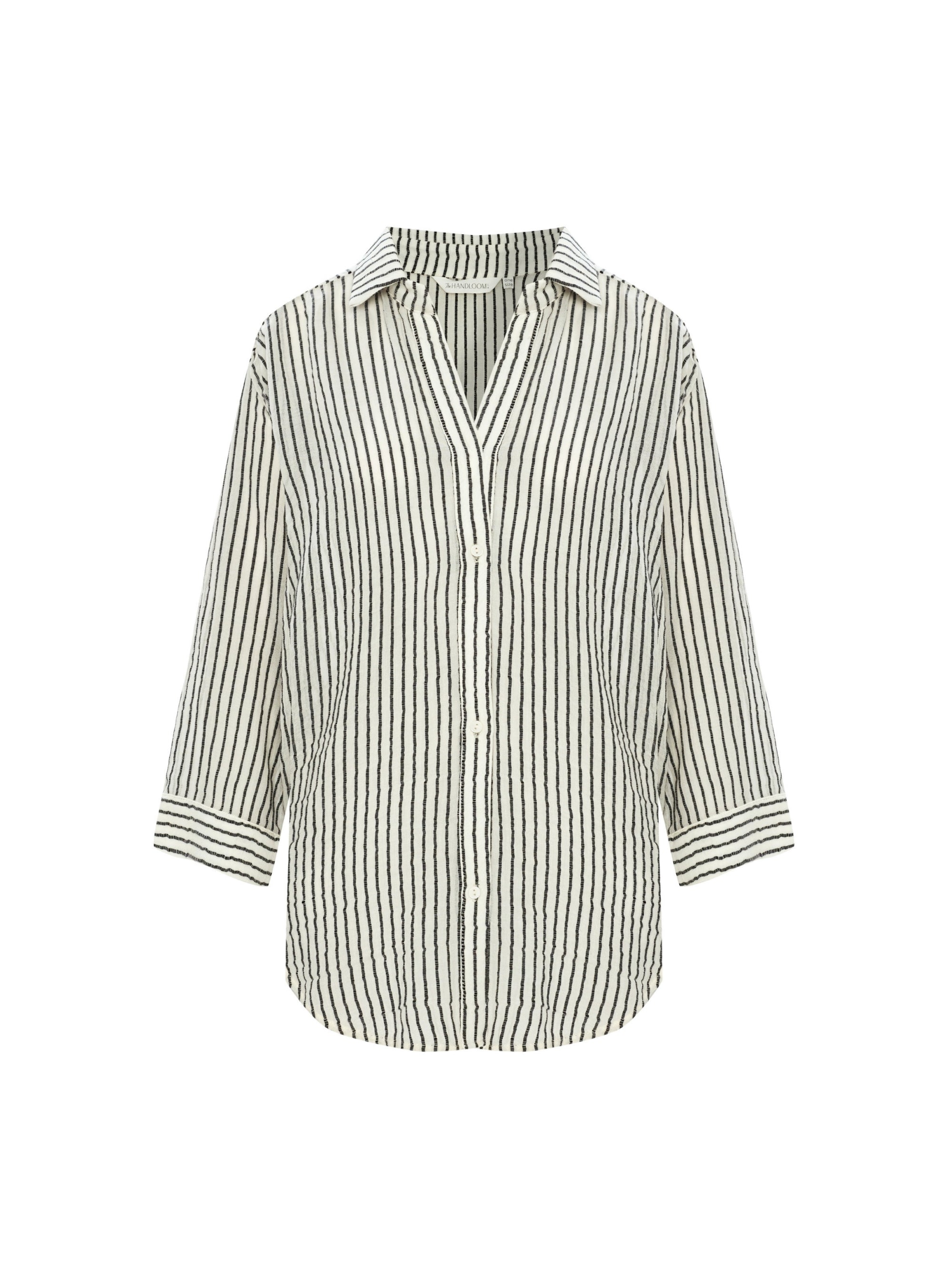 The Handloom Voyage Set Black Stripes