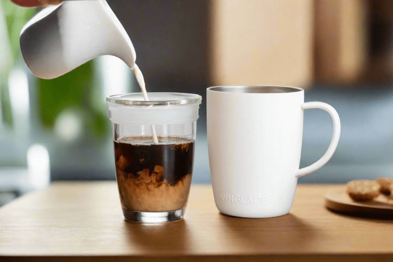 Coffee Cup in White