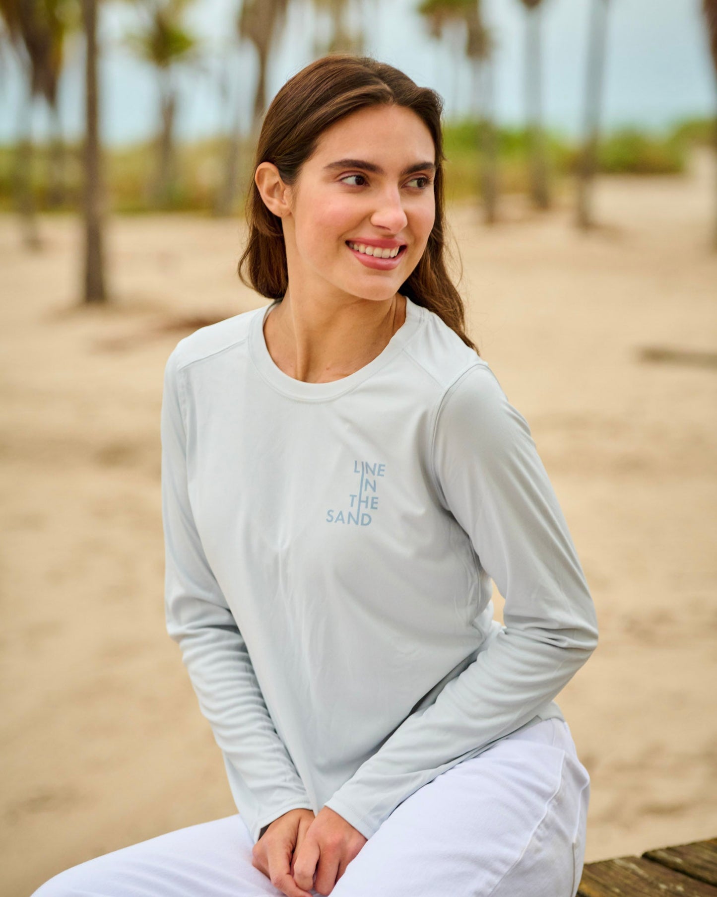 Line In The Sand Women’s Seize the Ray Rashguard