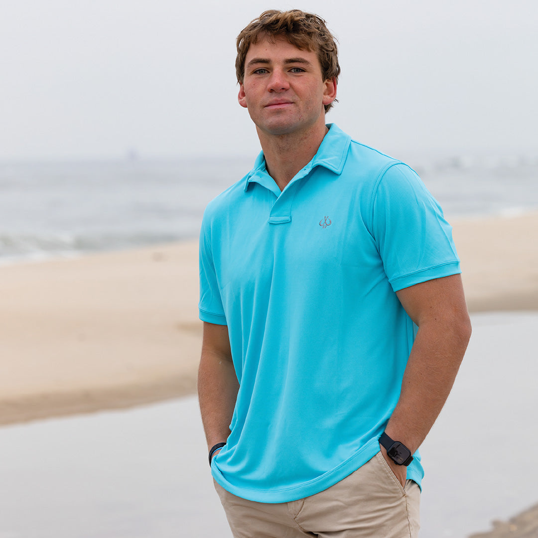 Montauk Tackle Company Downs Polo Shirt