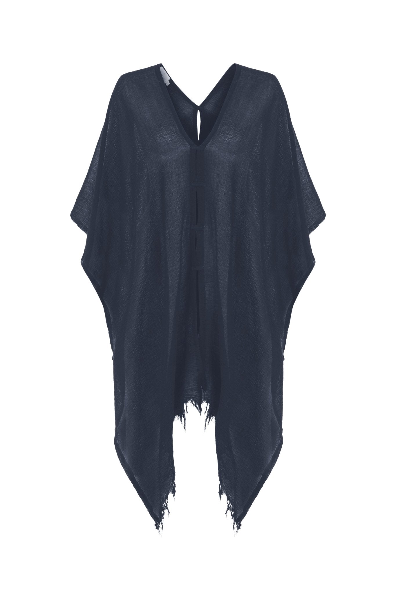 The Handloom Ava Kimono Navy