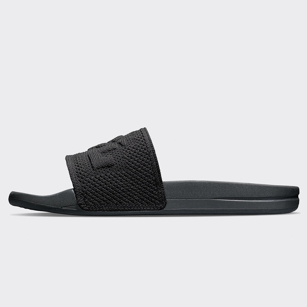 APL Men’s Big Logo TechLoom Slide Sandals, Black