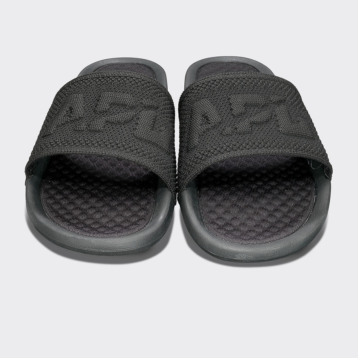 APL Men’s Big Logo TechLoom Slide Sandals, Black