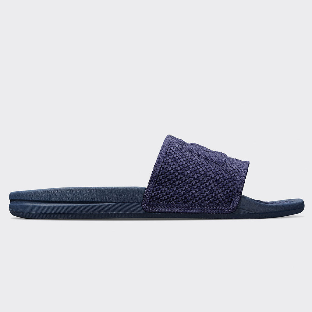 APL Men’s Big Logo TechLoom Slide Sandals, Navy