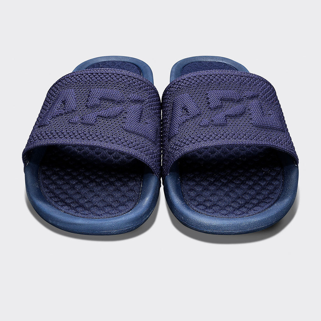 APL Men’s Big Logo TechLoom Slide Sandals, Navy