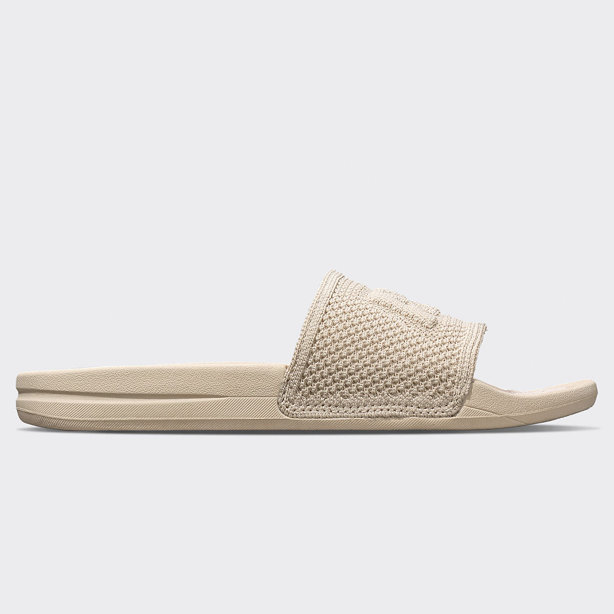 APL Women’s Big Logo TechLoom Slide Sandals, Parchment