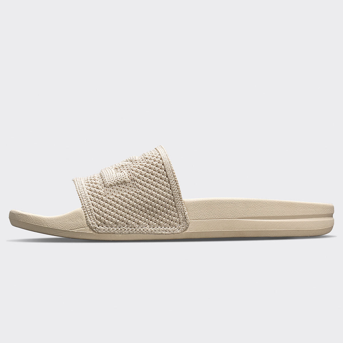 APL Women’s Big Logo TechLoom Slide Sandals, Parchment