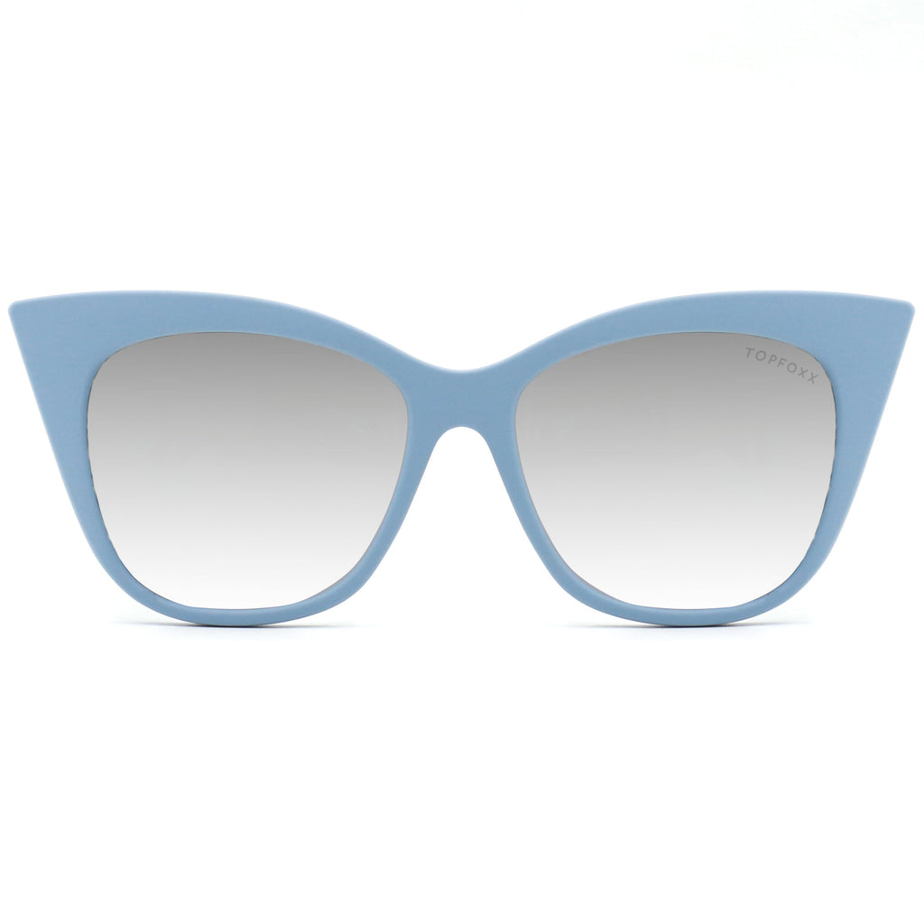 Venice Cateye - Blue Silver Prescription