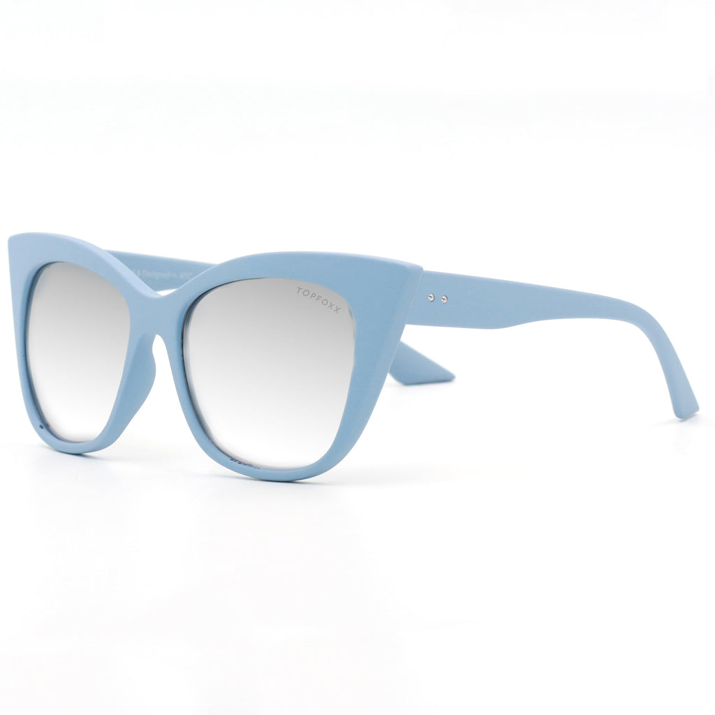 Venice Cateye - Blue Silver Prescription
