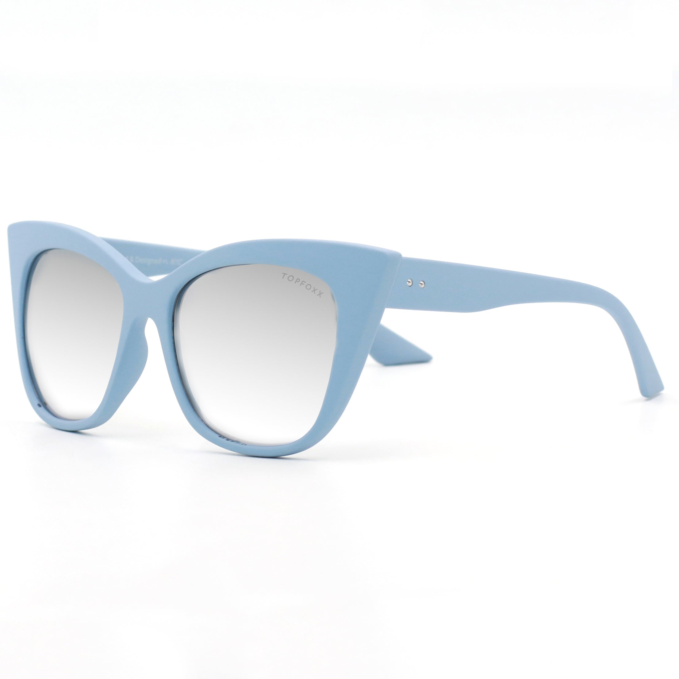 Venice Cateye - Blue Silver Prescription