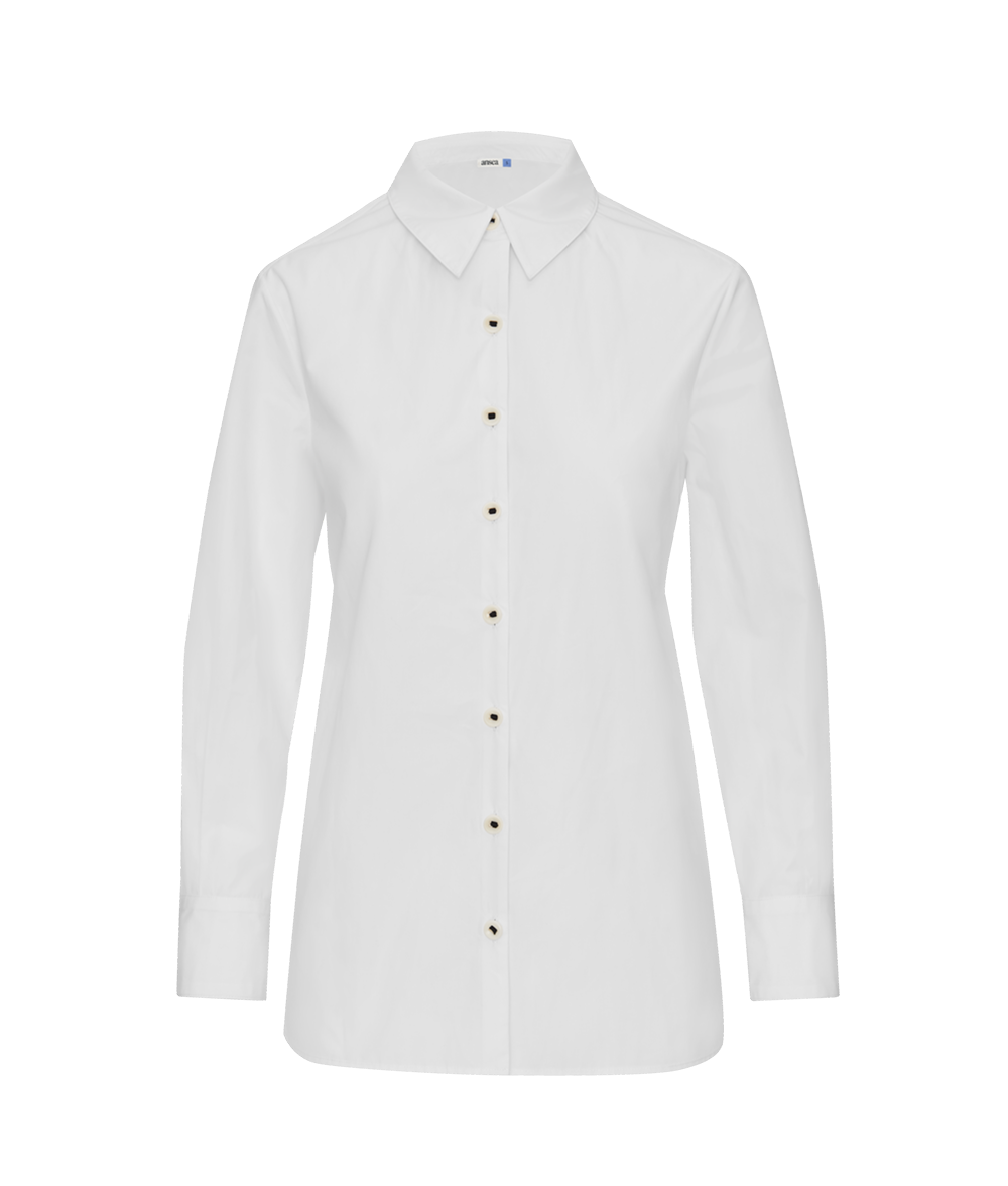 The Ansea Poplin Button Down Shirt