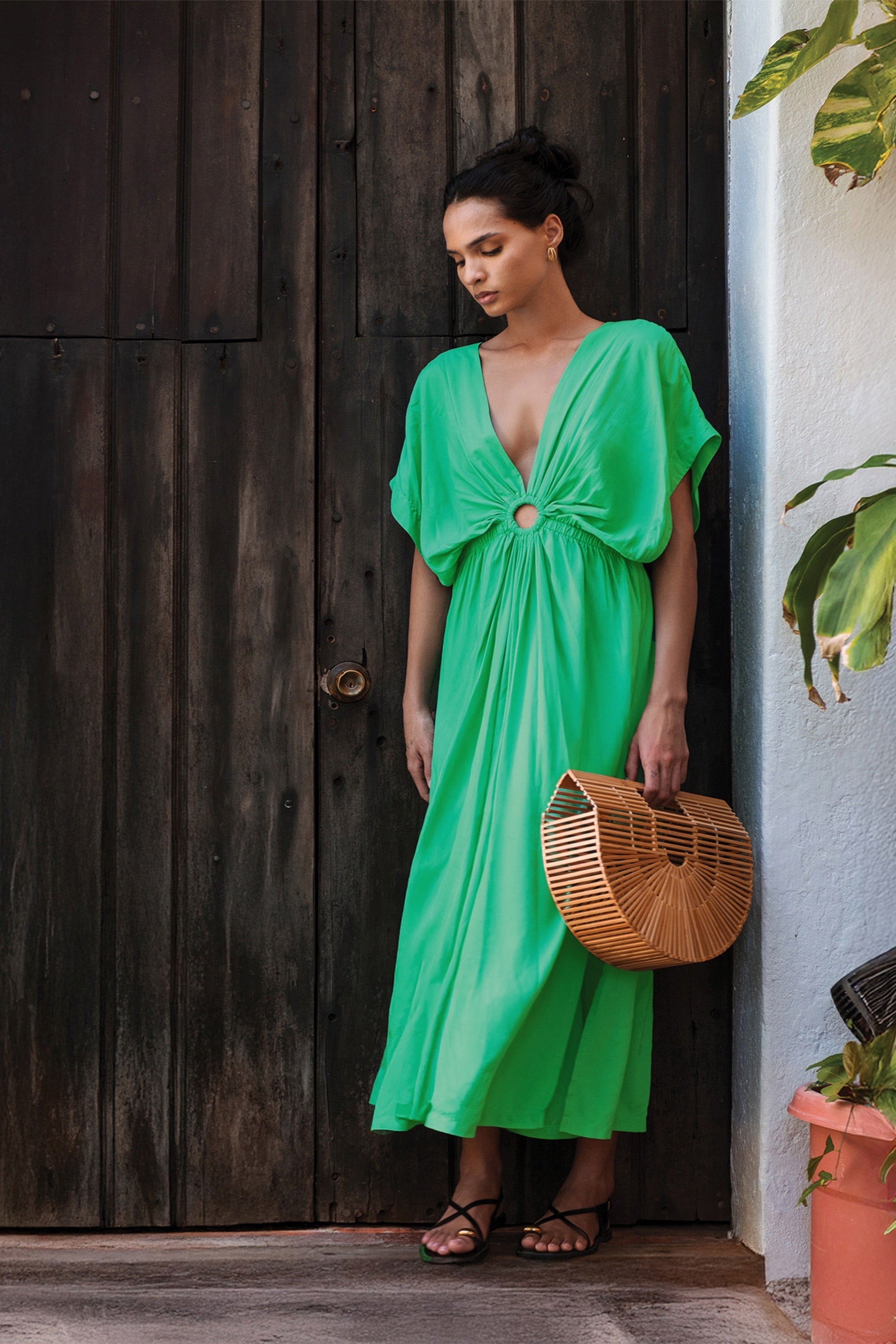 Raja Dress Jade