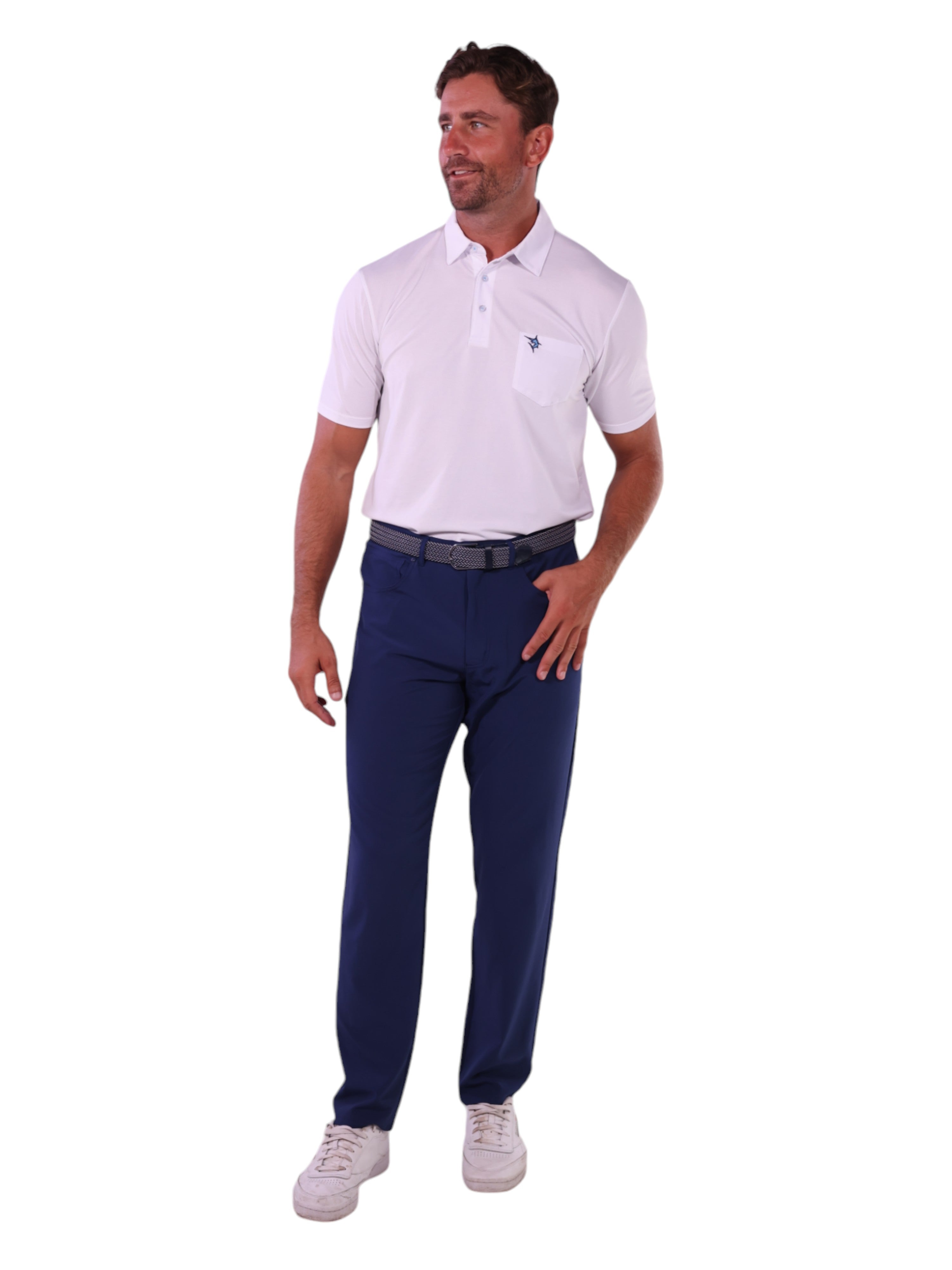 White Water Charleston Polo, White