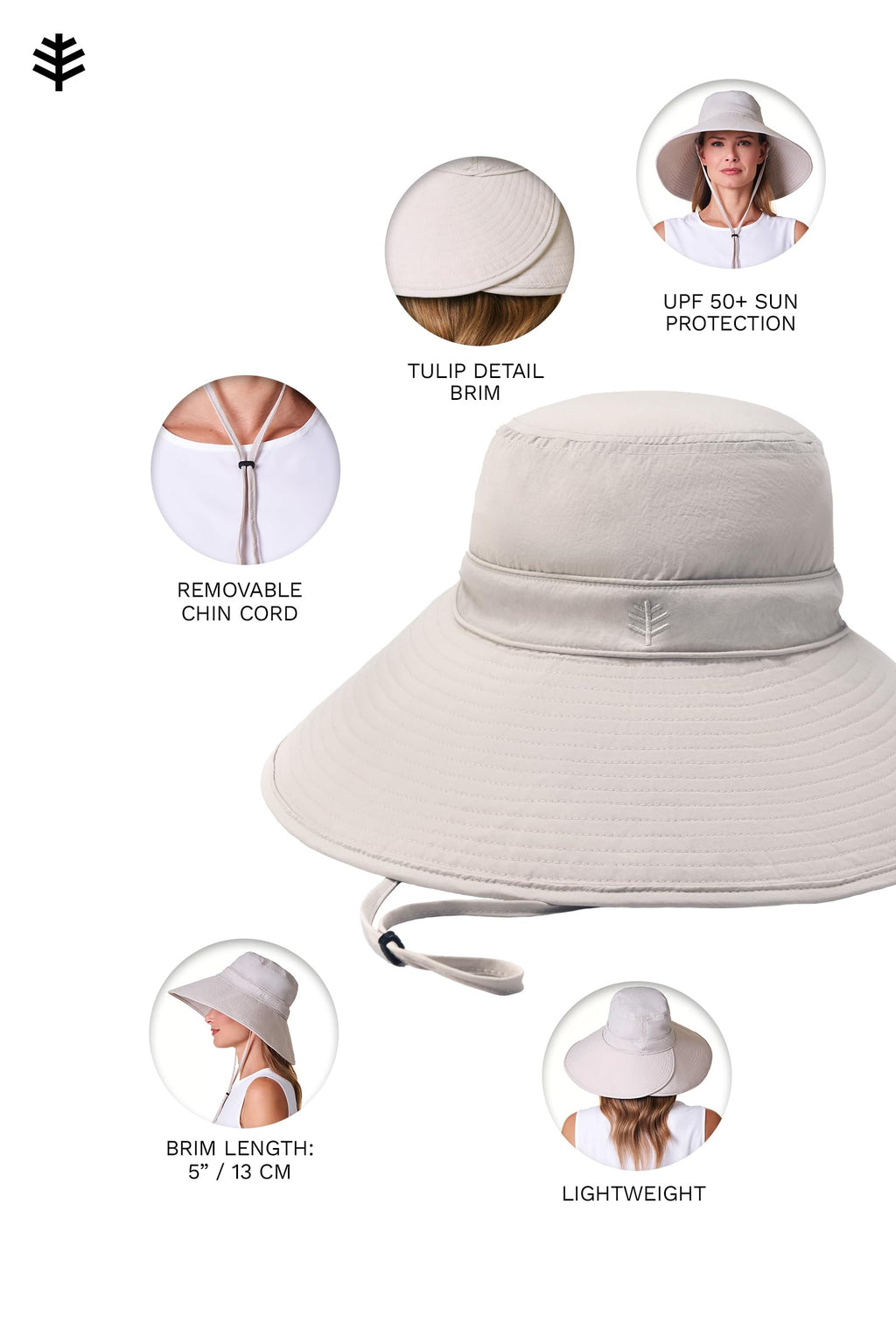 Cyd | Travel Hat | Sand