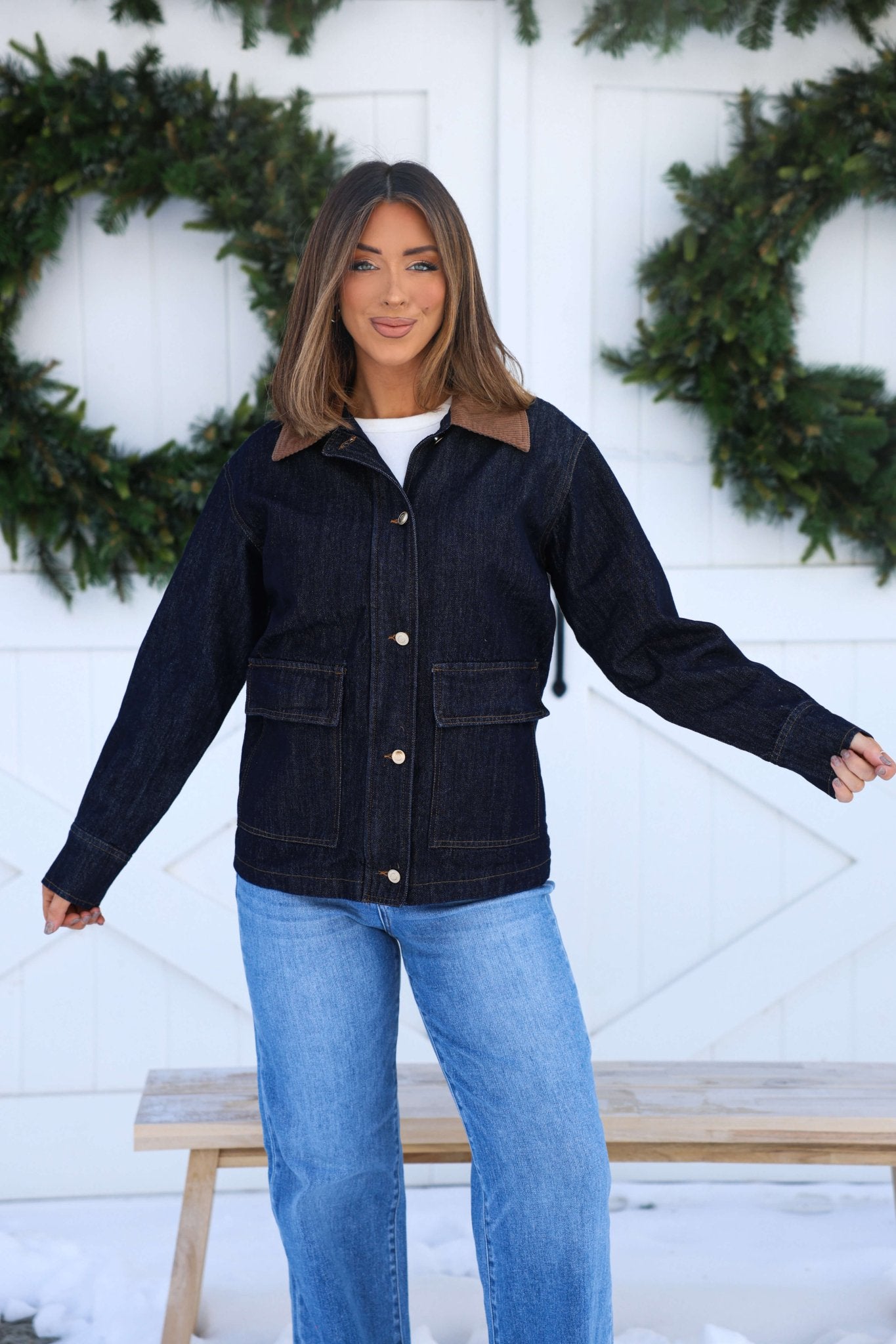 Dark Denim Carpenter Jacket - FINAL SALE