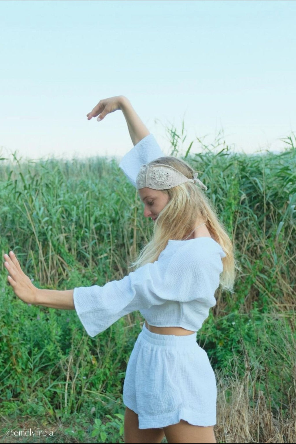 The Handloom Echo Boy Short White