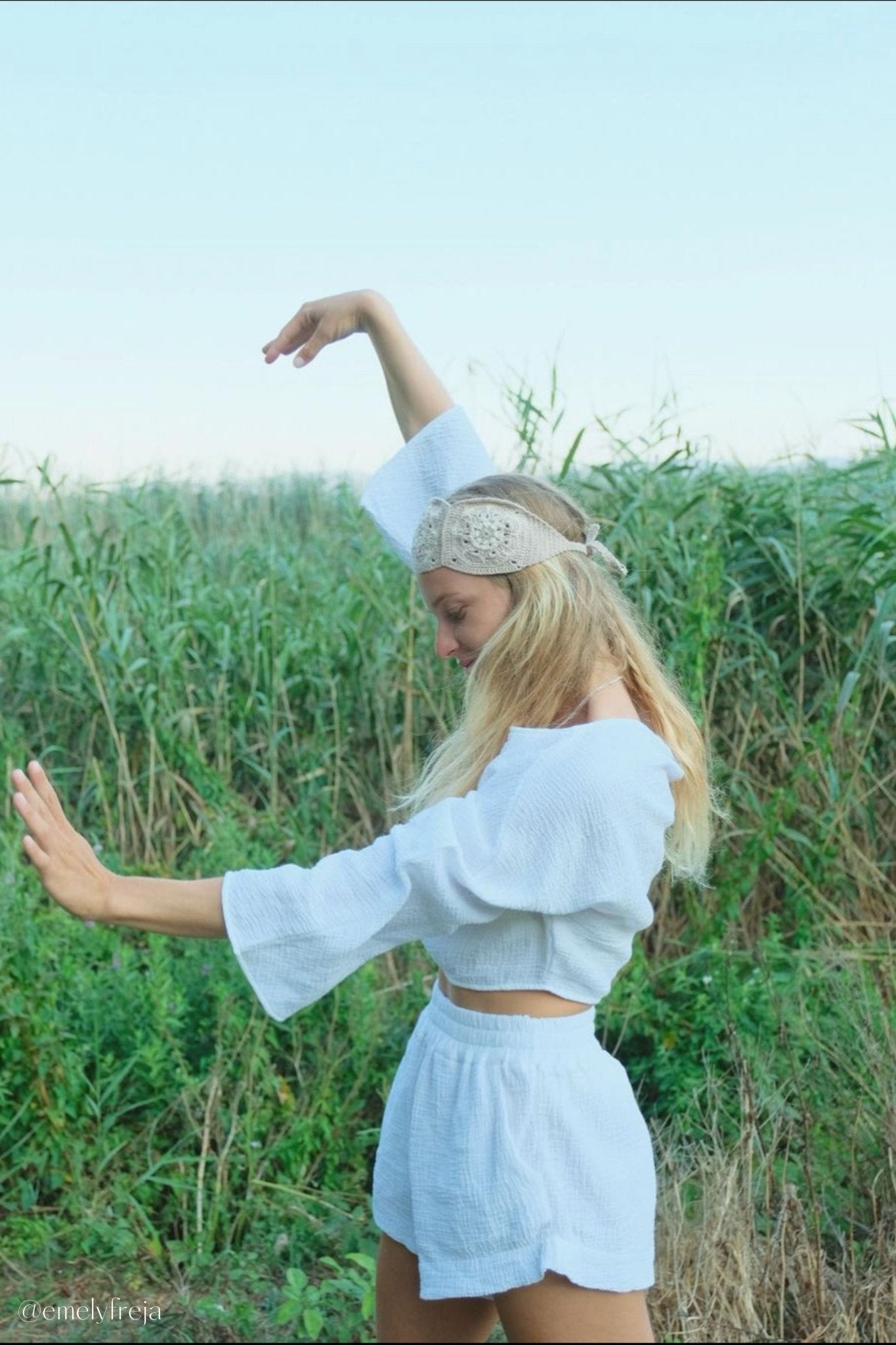 The Handloom Echo Boy Short White