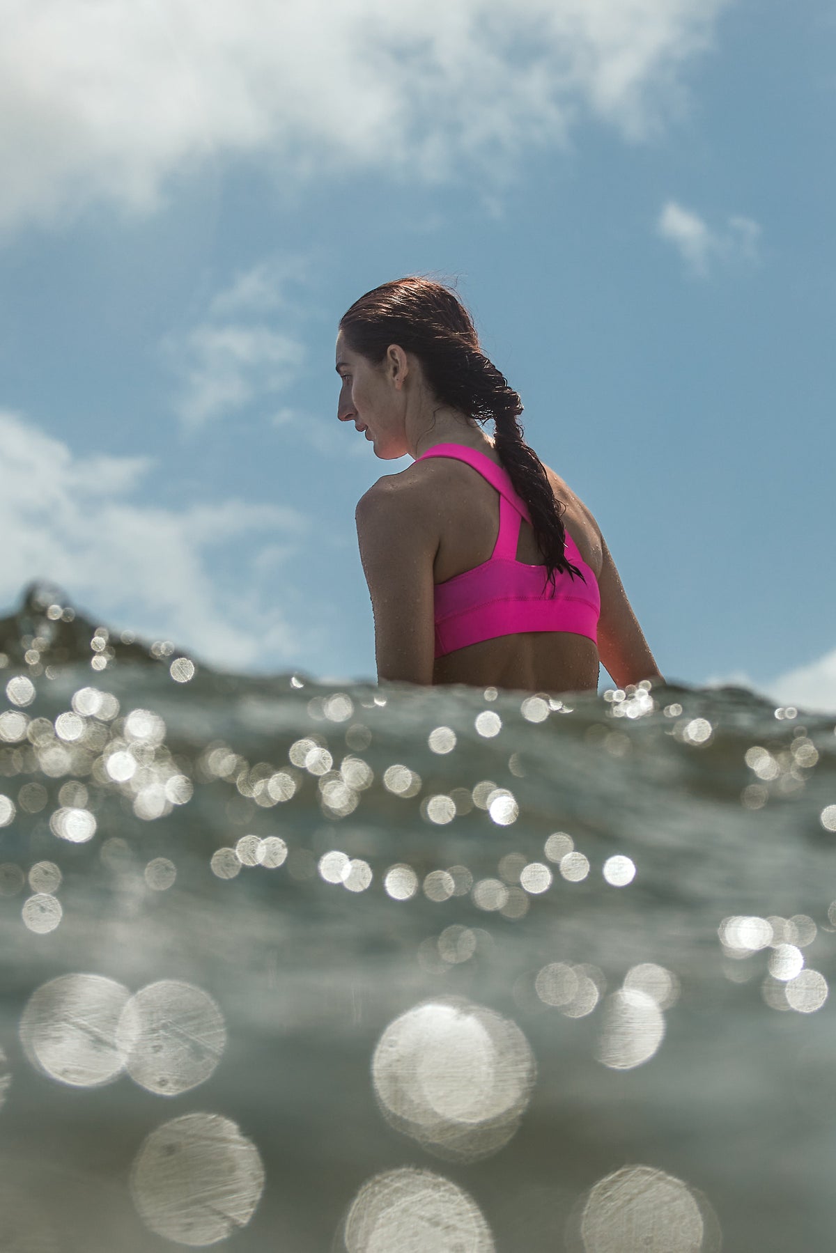 The Ansea Reversible Sporty Swim Top
