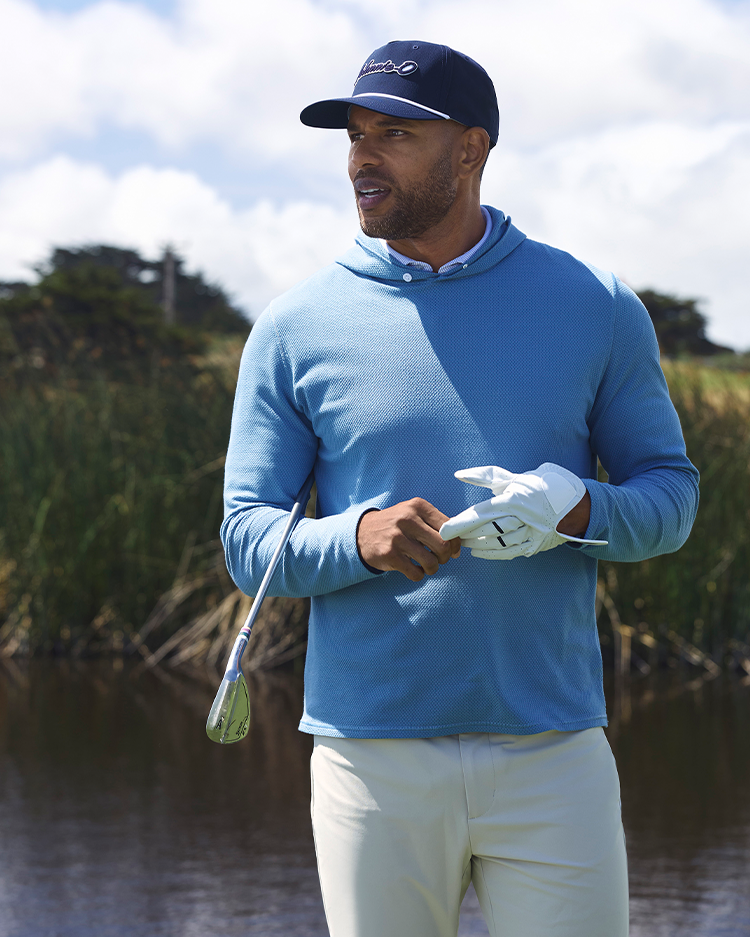 Johnnie-O Pebble Performance Hoodie