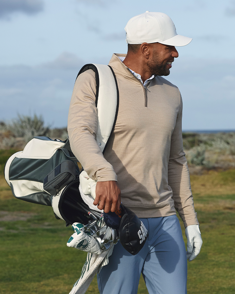 Johnnie-O Sof Tech Performance 1/4 Zip
