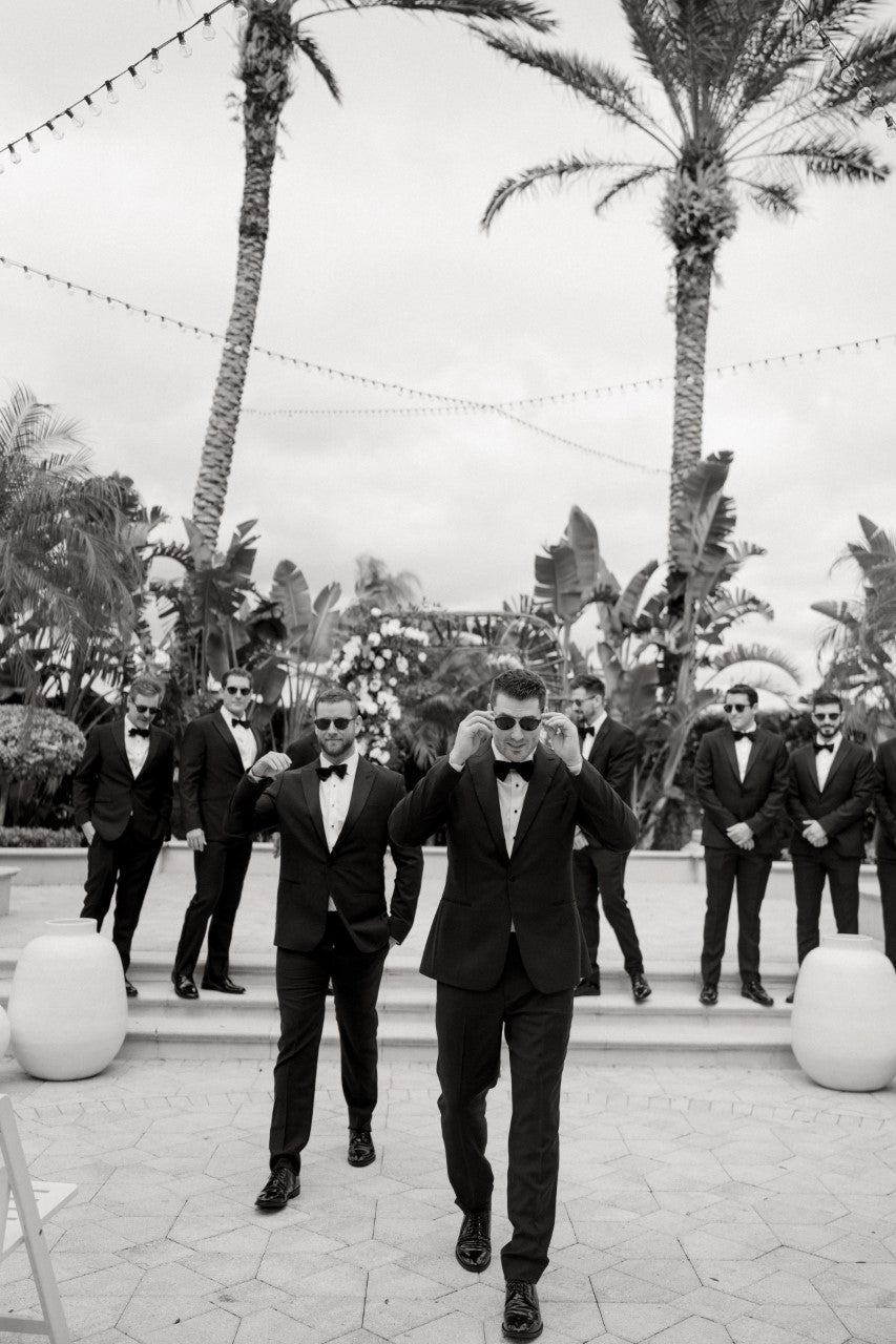 Bisous Sunglasses Martini Piano Black Silver