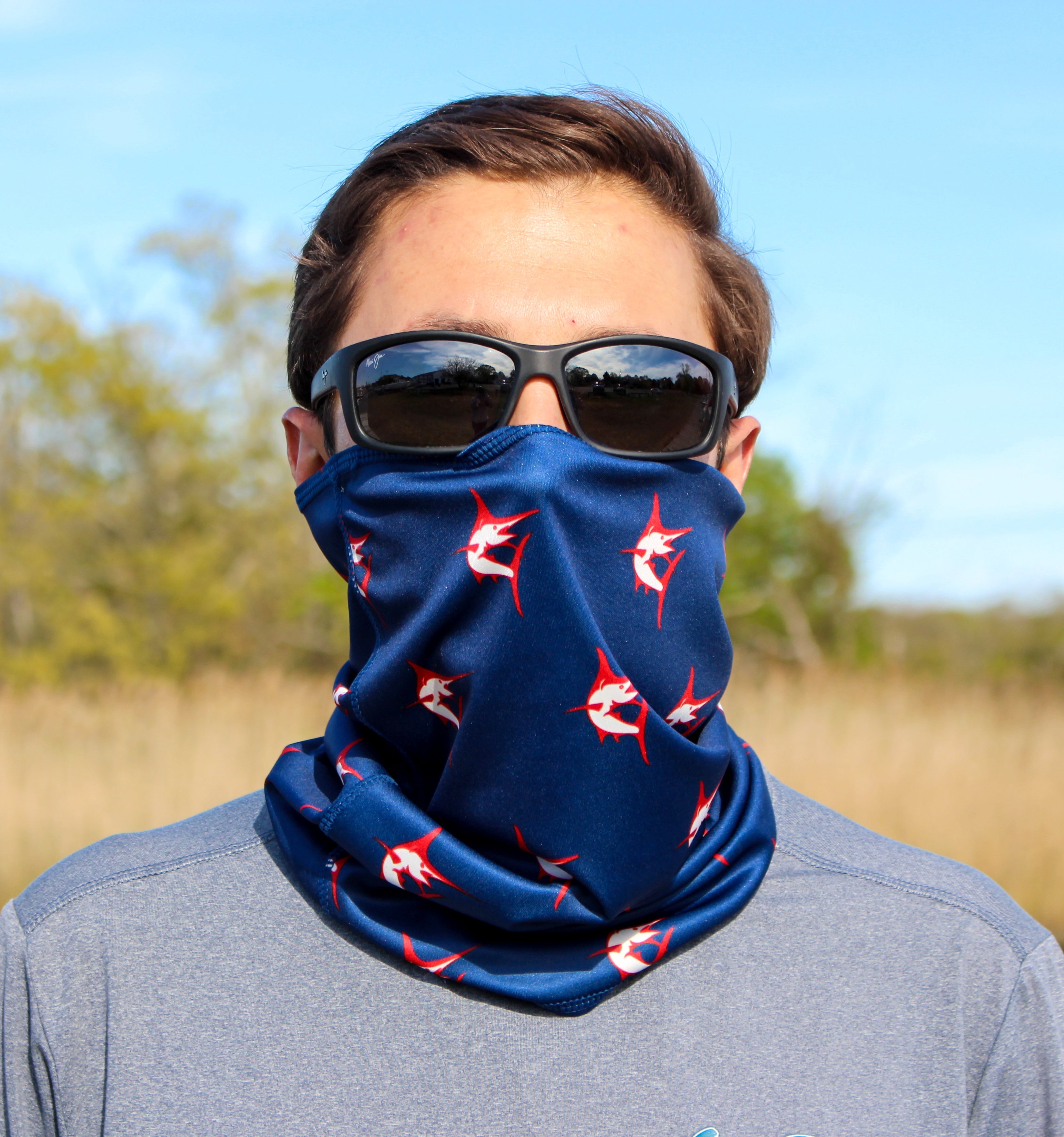 White Water Sun Protector, Navy