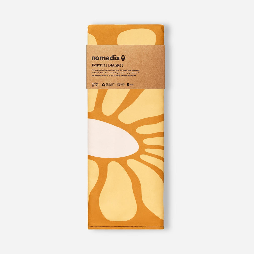 Nomadix Festival Blanket: Lazy Daisy Gold