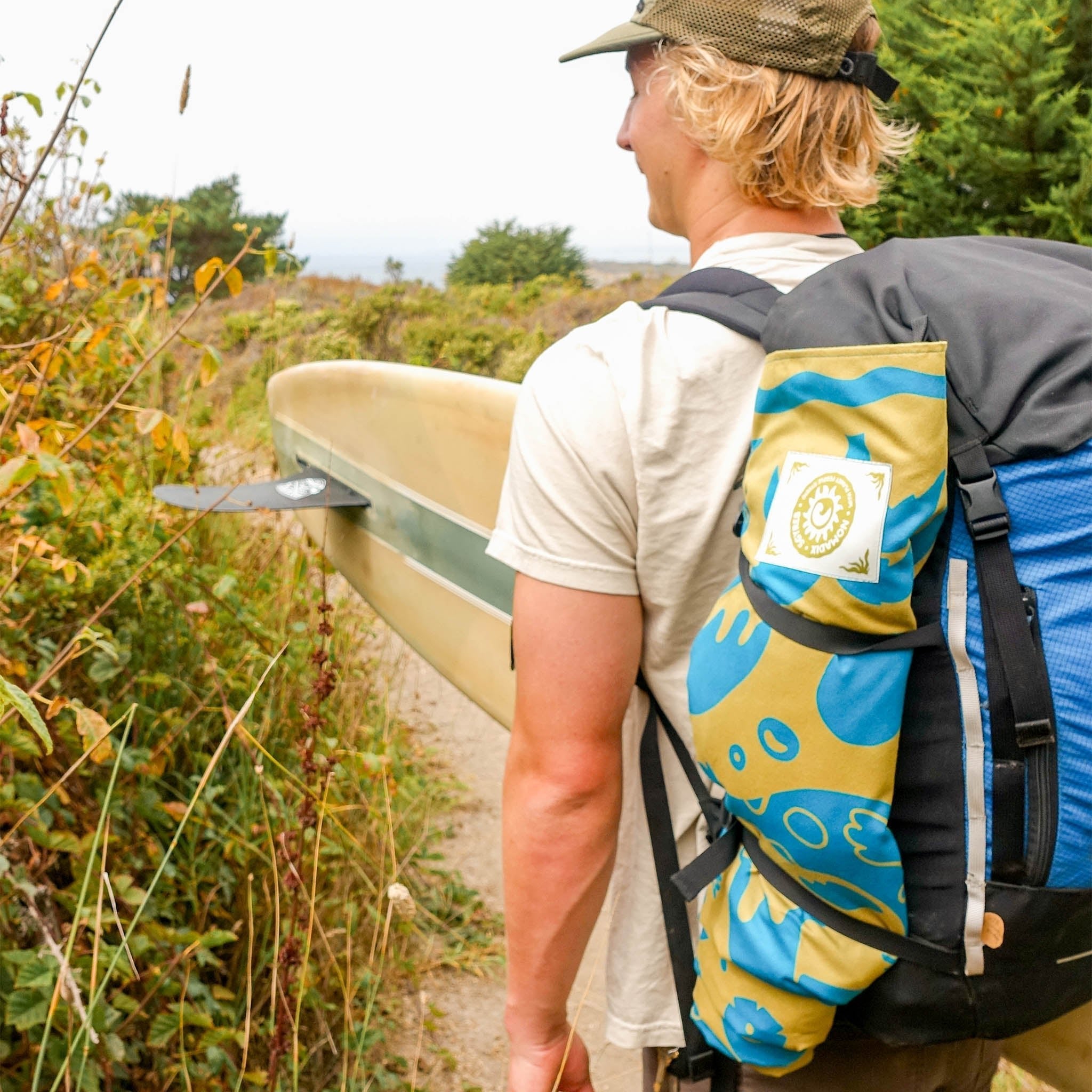 Nomadix Festival Blanket: Nomadix x 5 Gyres: Kelp Swirl