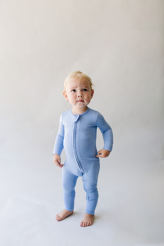 Tiny Tuckets Convertible Zip Footie