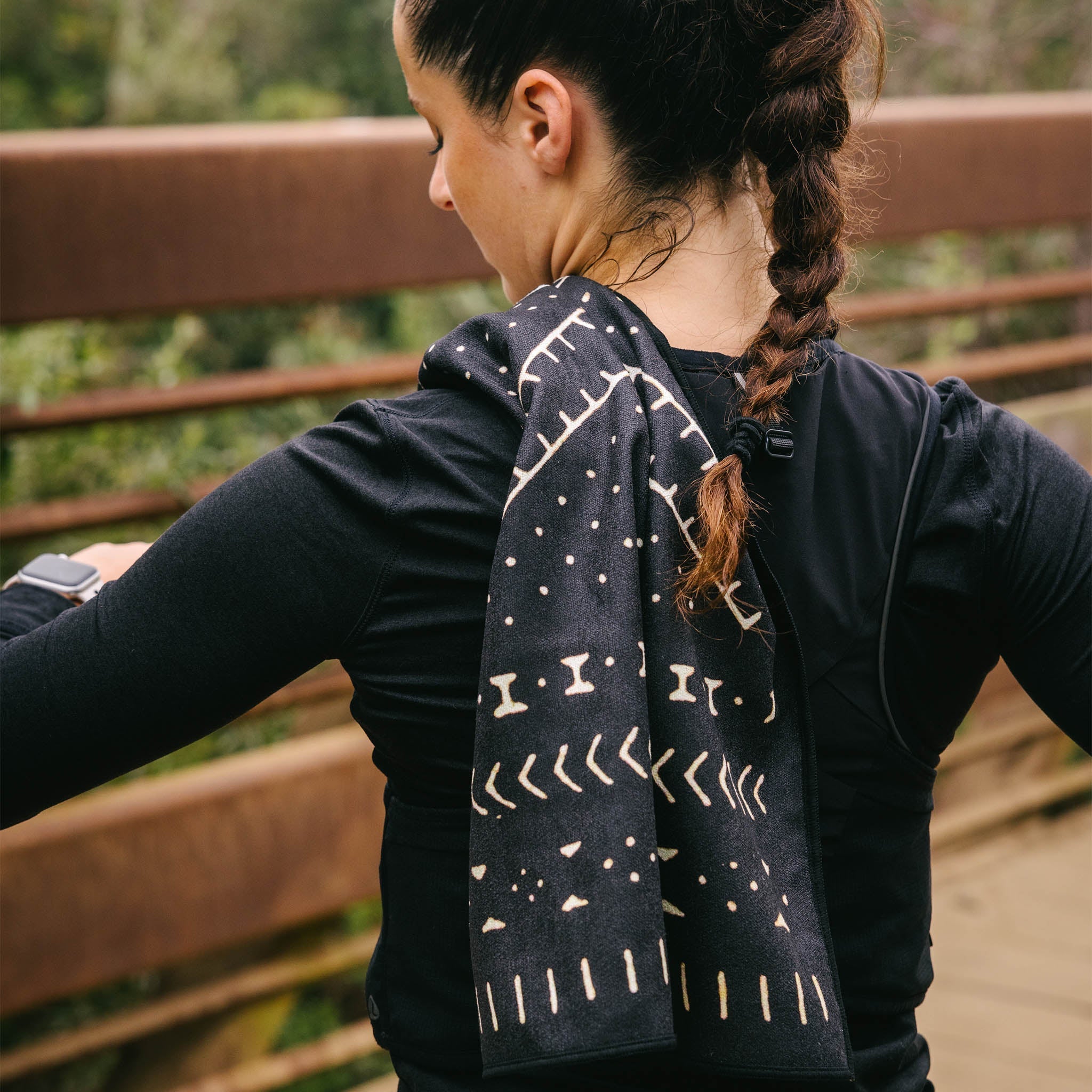 Nomadix Fitness Towel: Mud Cloth