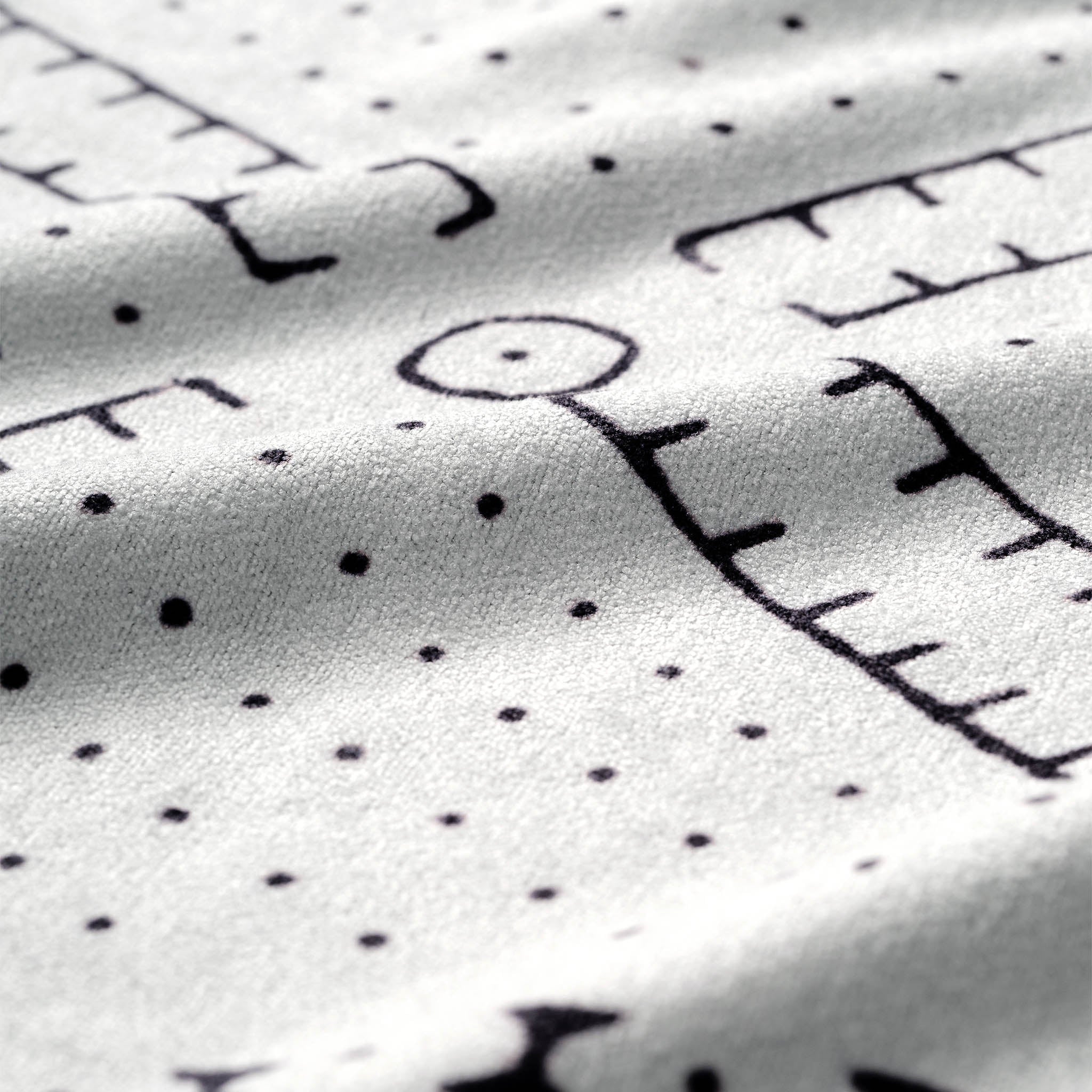 Nomadix Fitness Towel: Mud Cloth White