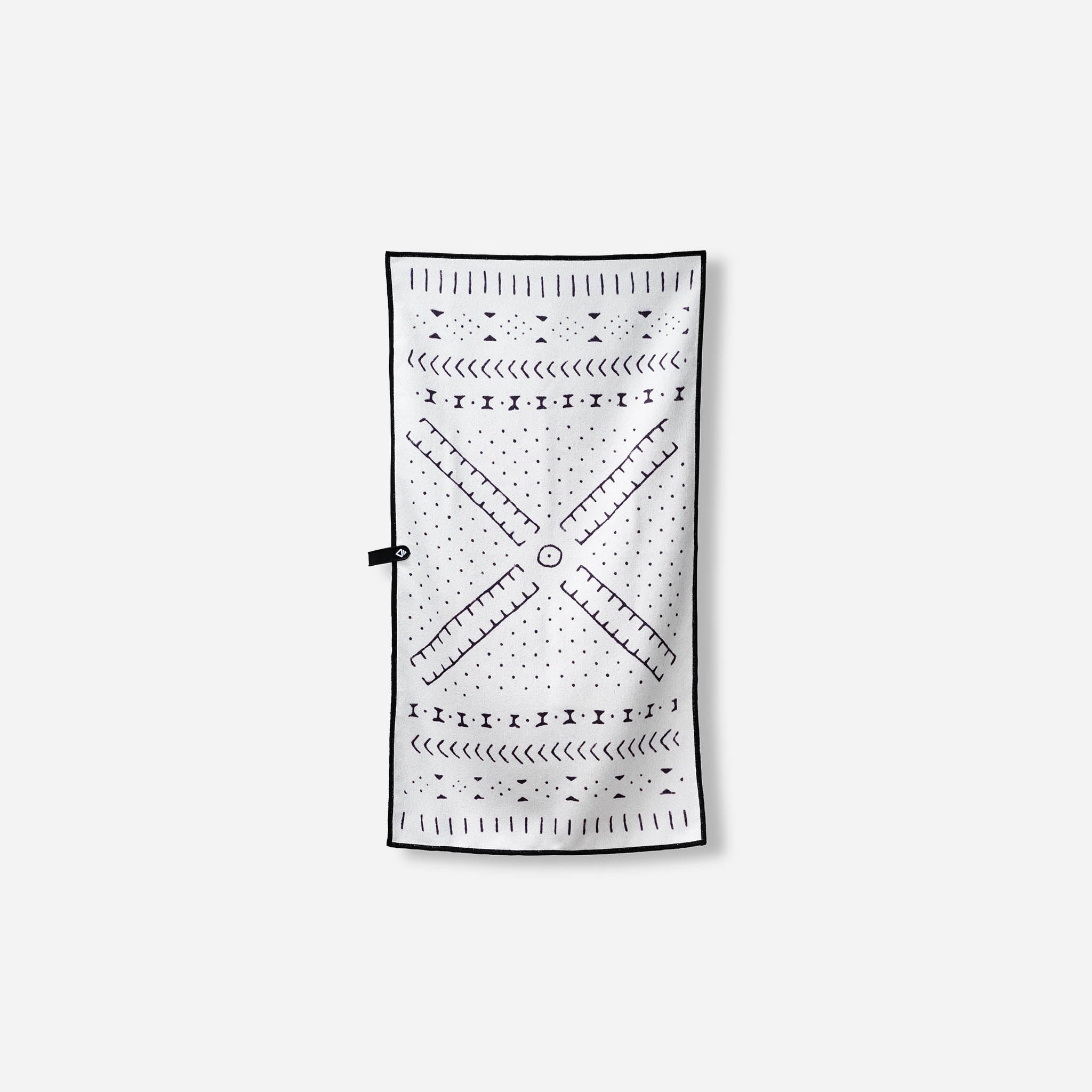 Nomadix Fitness Towel: Mud Cloth White